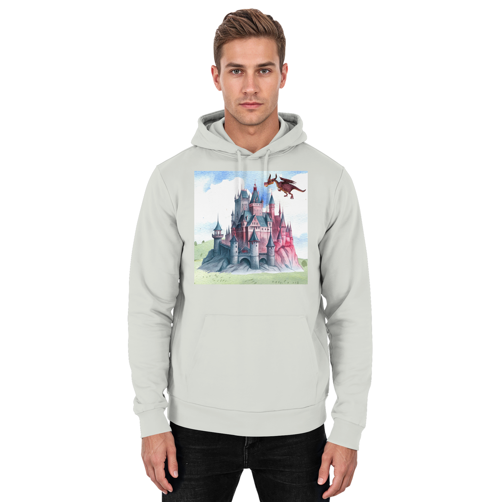 Das Schloss der Drachen - Basic Unisex Hoodie