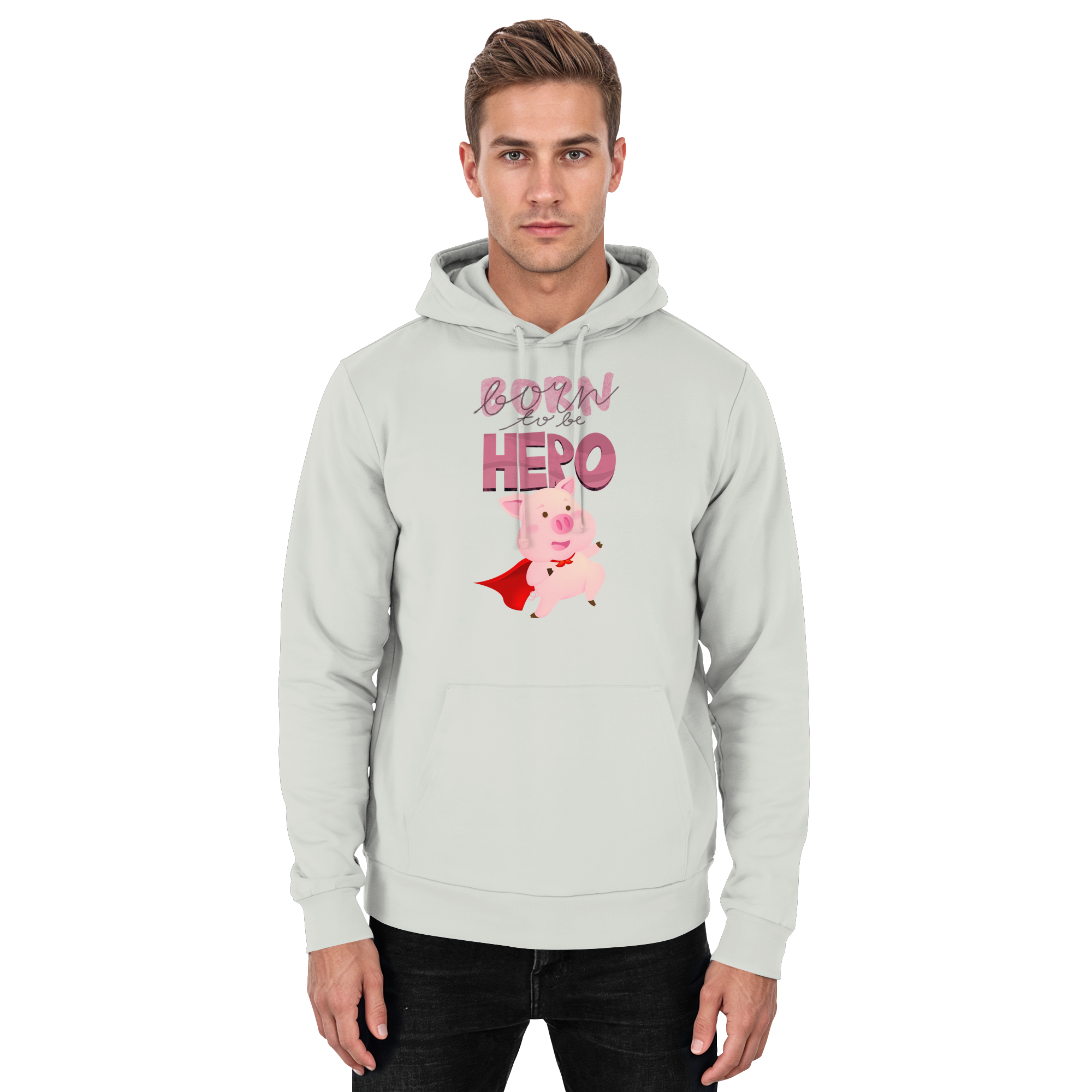 Born to be Hero - Basic Unisex Hoodie