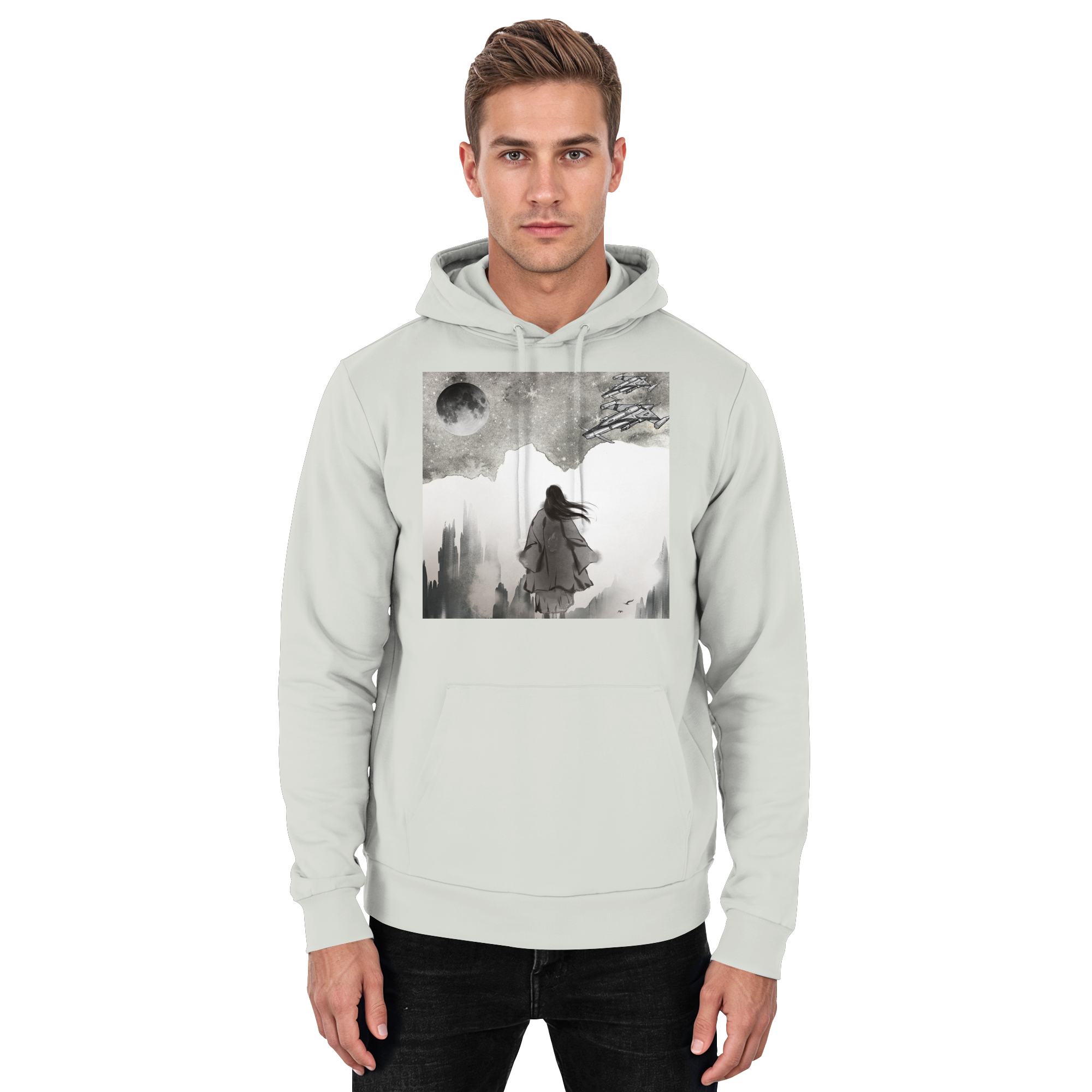 Zwischen den Sternen - Basic Unisex Hoodie