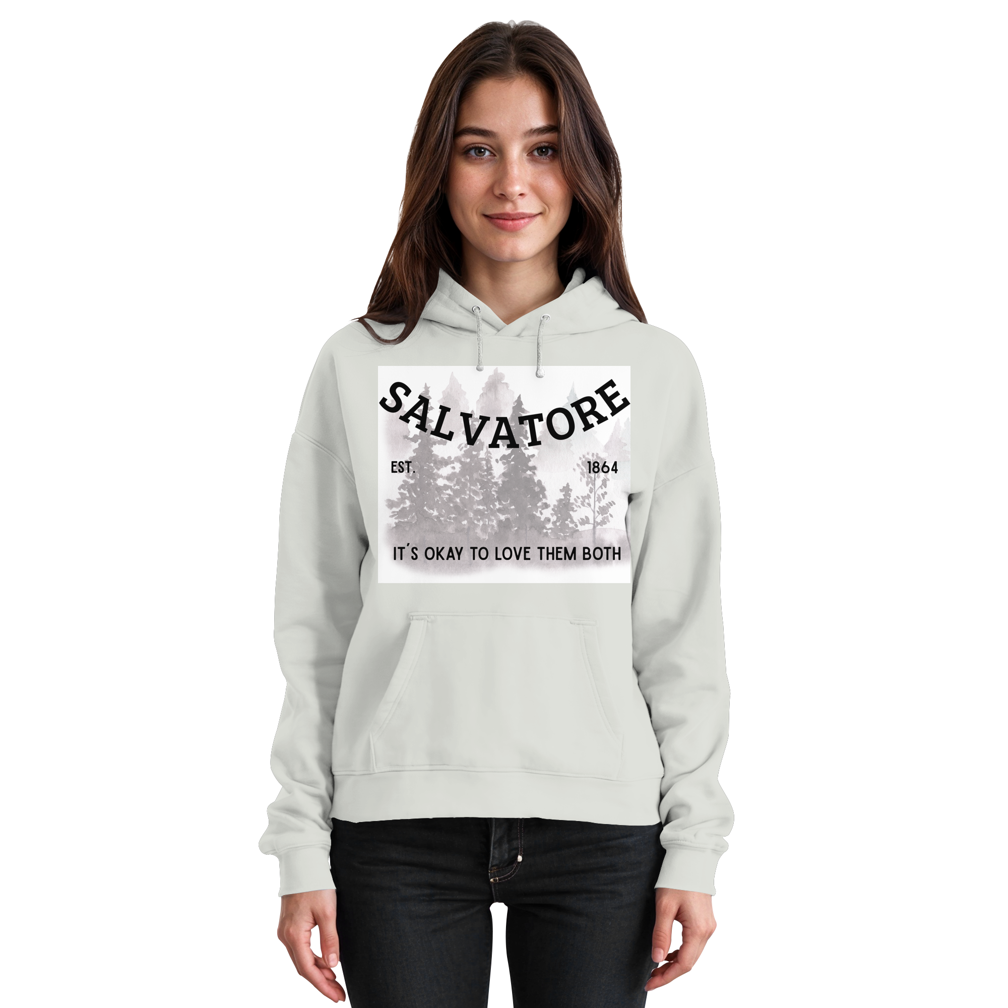Mystic Falls Dating Problems - Basic Unisex Hoodie
