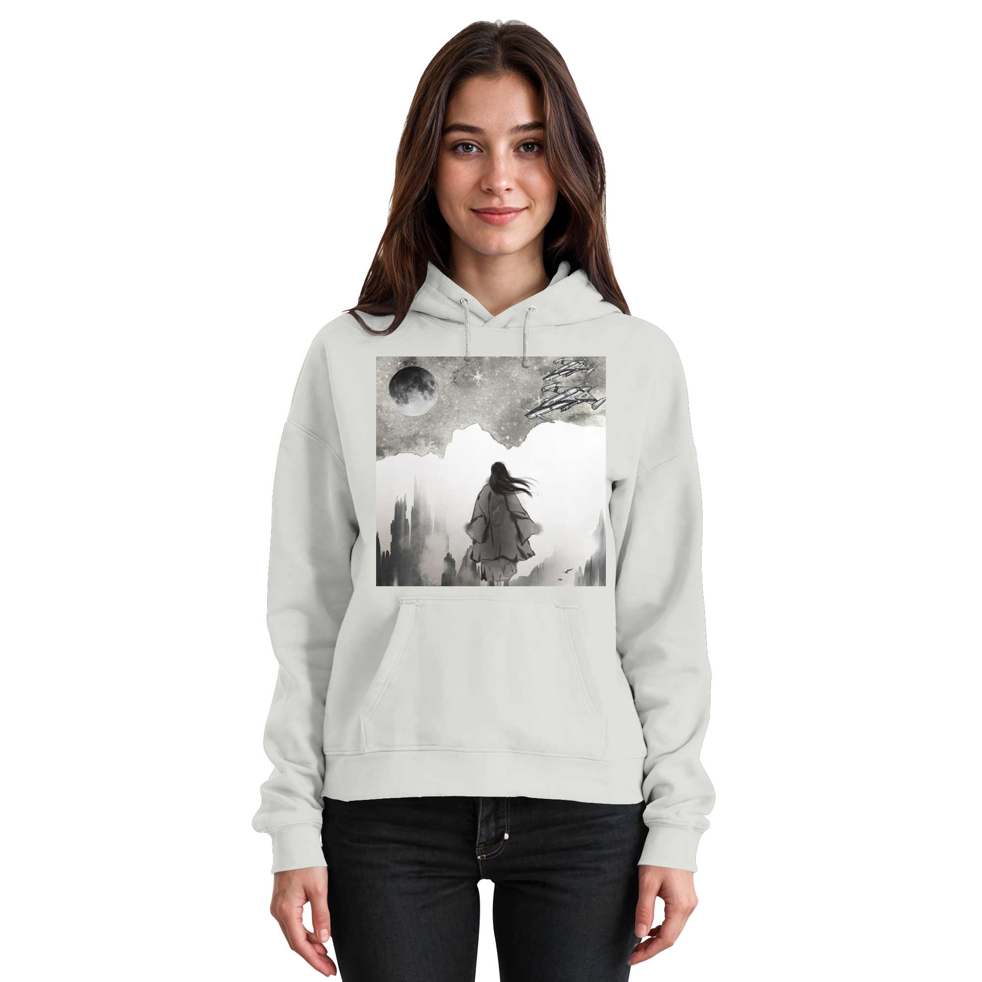 Zwischen den Sternen - Basic Unisex Hoodie