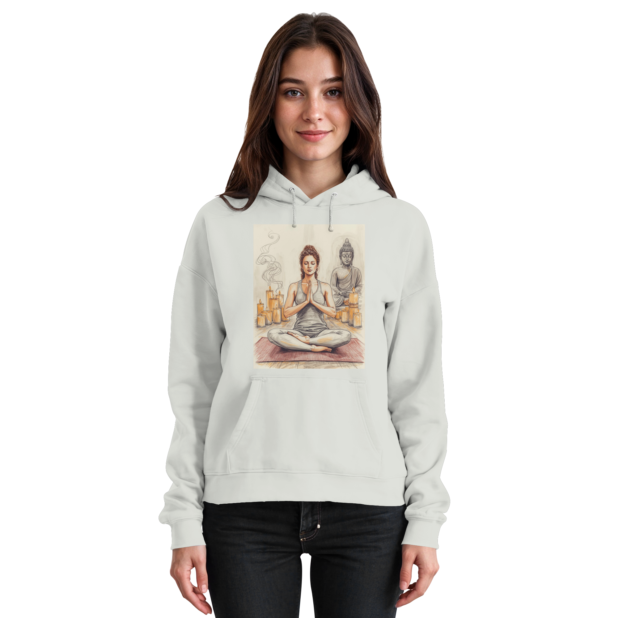 Breathe. Balance. Be. - Basic Unisex Hoodie