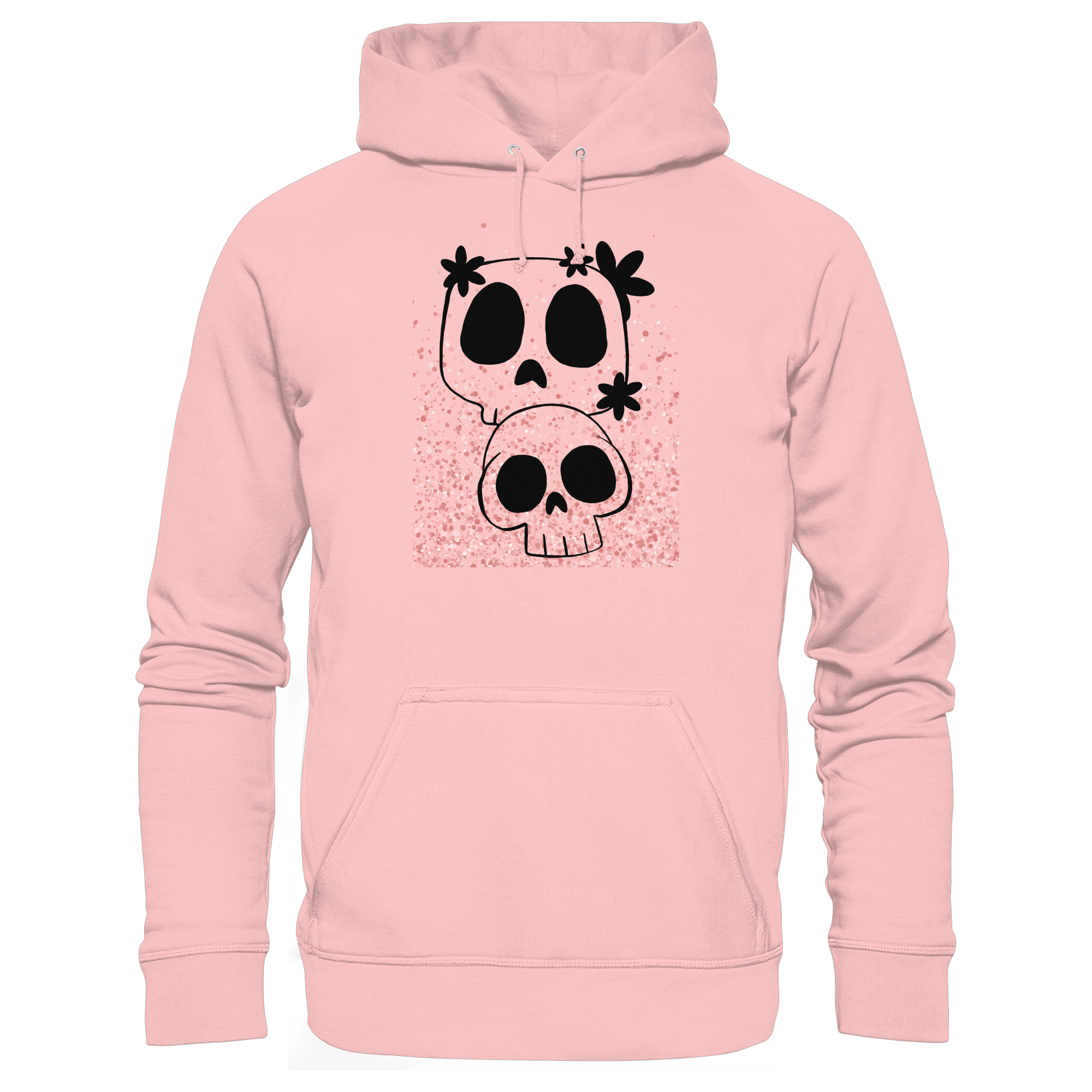 Flower Skull - Basic Unisex Hoodie