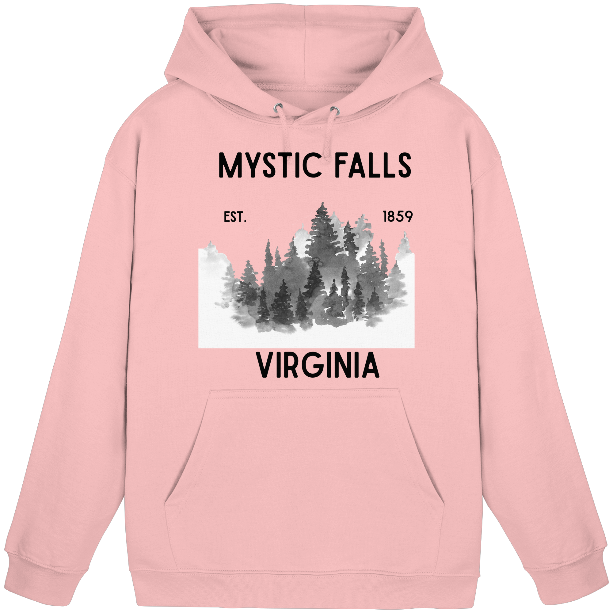 Ein ganz normaler Abend in Mystic Falls - Basic Unisex Hoodie