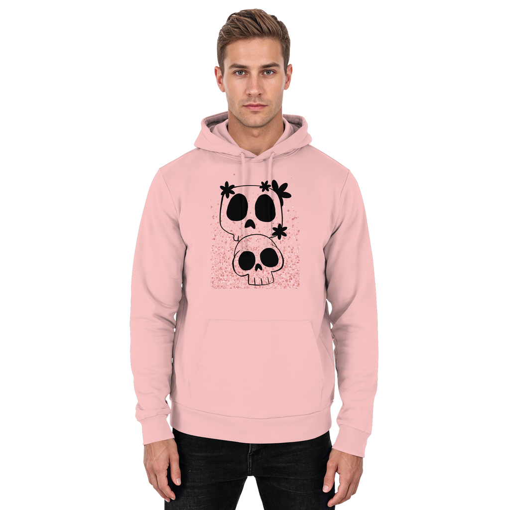 Flower Skull - Basic Unisex Hoodie