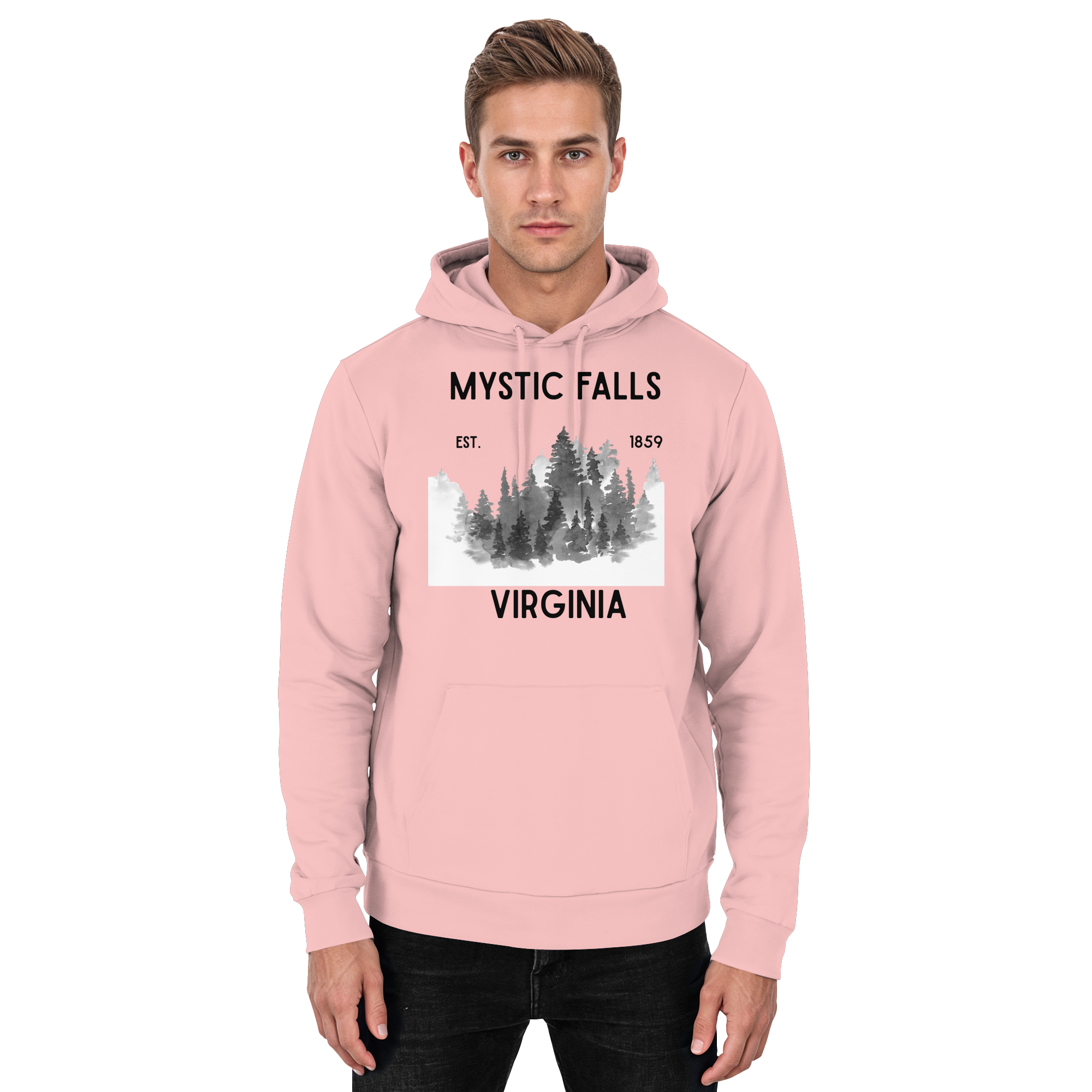 Ein ganz normaler Abend in Mystic Falls - Basic Unisex Hoodie