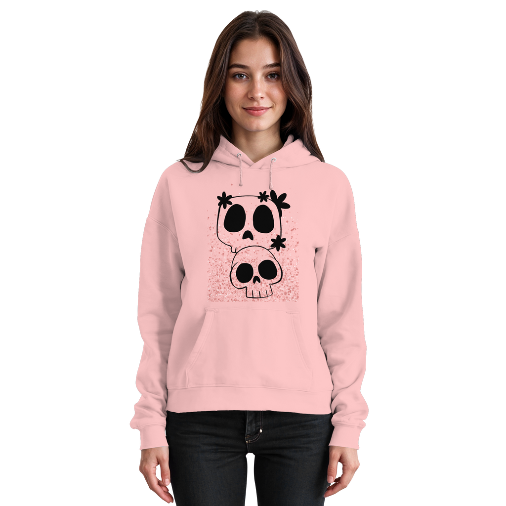 Flower Skull - Basic Unisex Hoodie