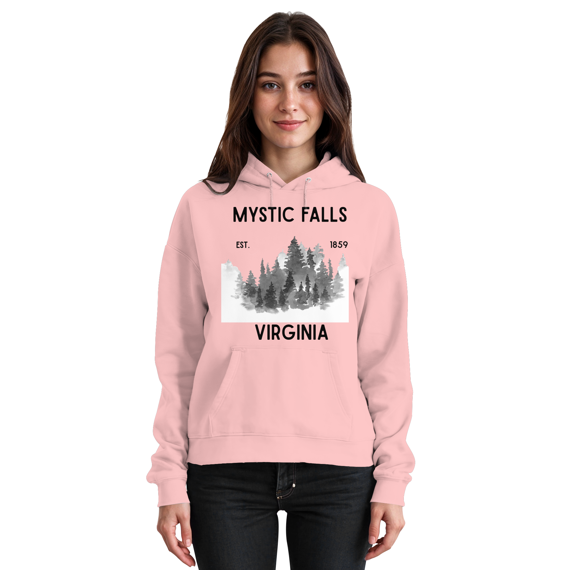 Ein ganz normaler Abend in Mystic Falls - Basic Unisex Hoodie