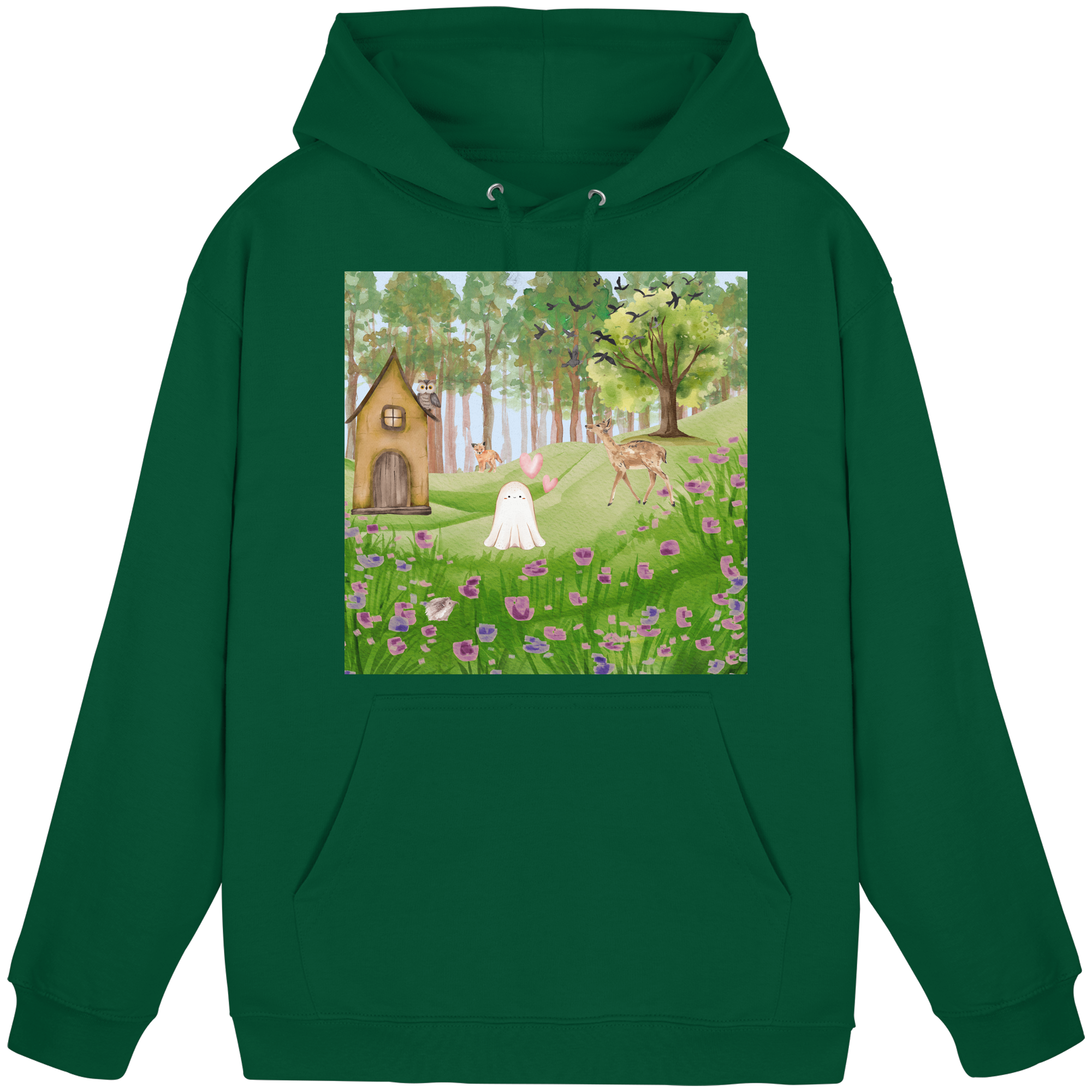 Das kleine Waldgespenst - Basic Unisex Hoodie