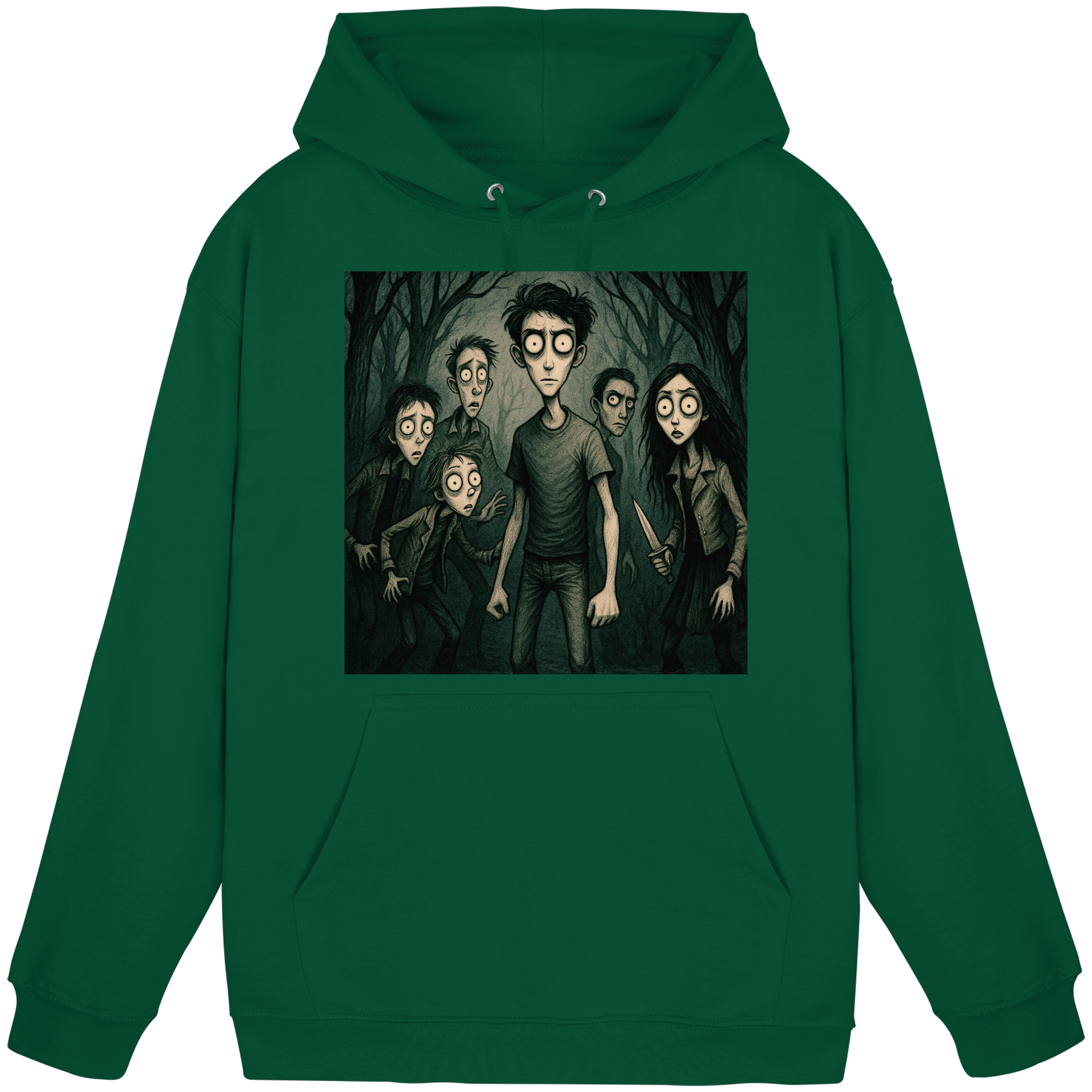 Wo die Schatten flüstern - Basic Unisex Hoodie
