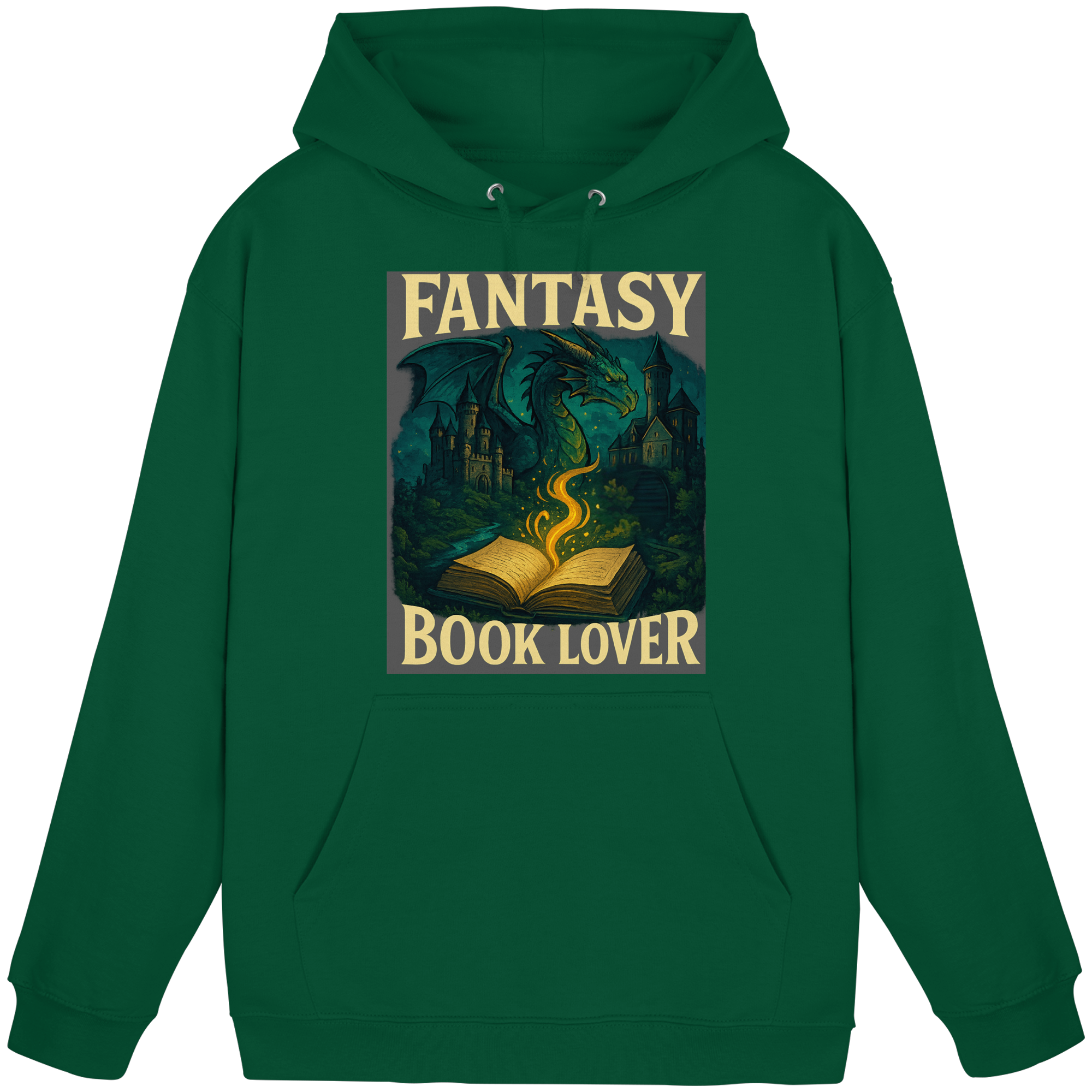 Fantasy Book Lover - Basic Unisex Hoodie