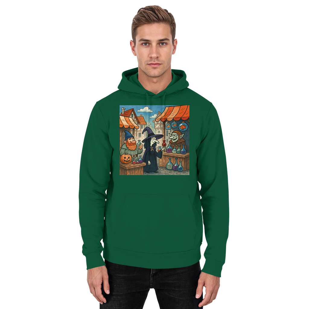 Niedlicher Hexenmarkt - Basic Unisex Hoodie
