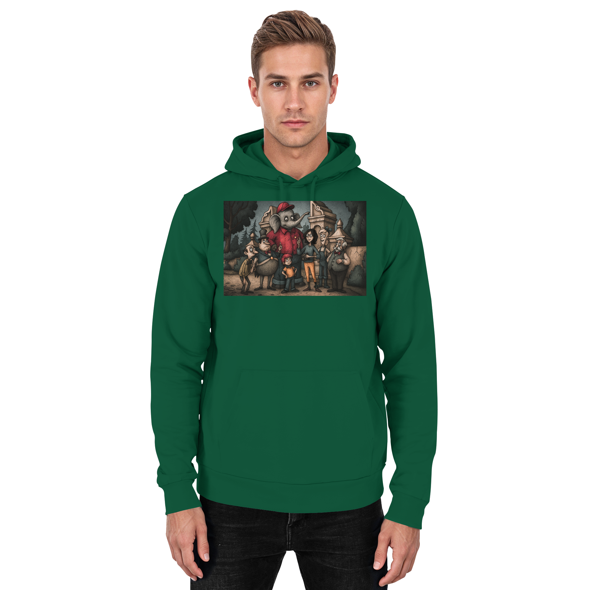 Kindheitshelden - Dark Edition - Basic Unisex Hoodie