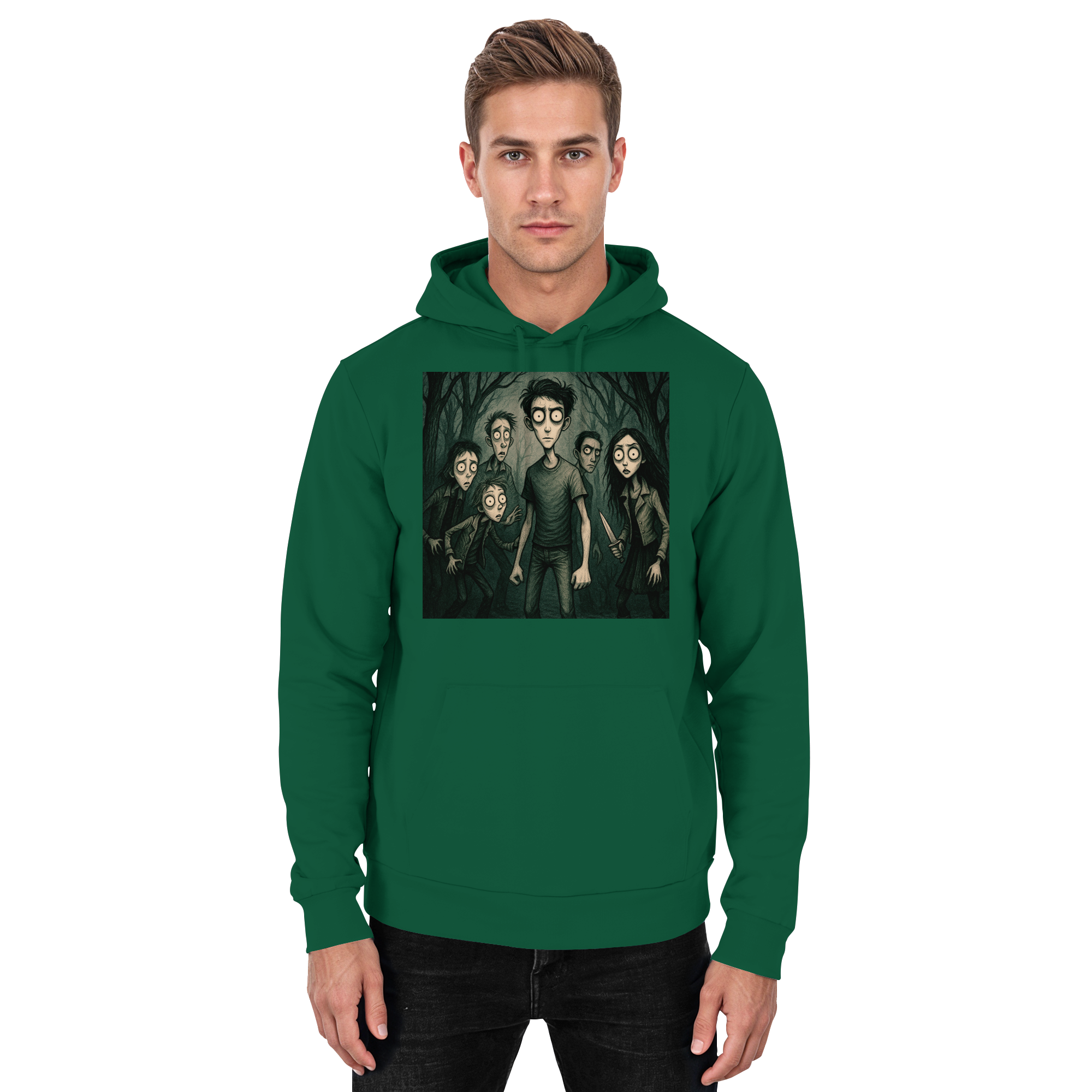 Wo die Schatten flüstern - Basic Unisex Hoodie