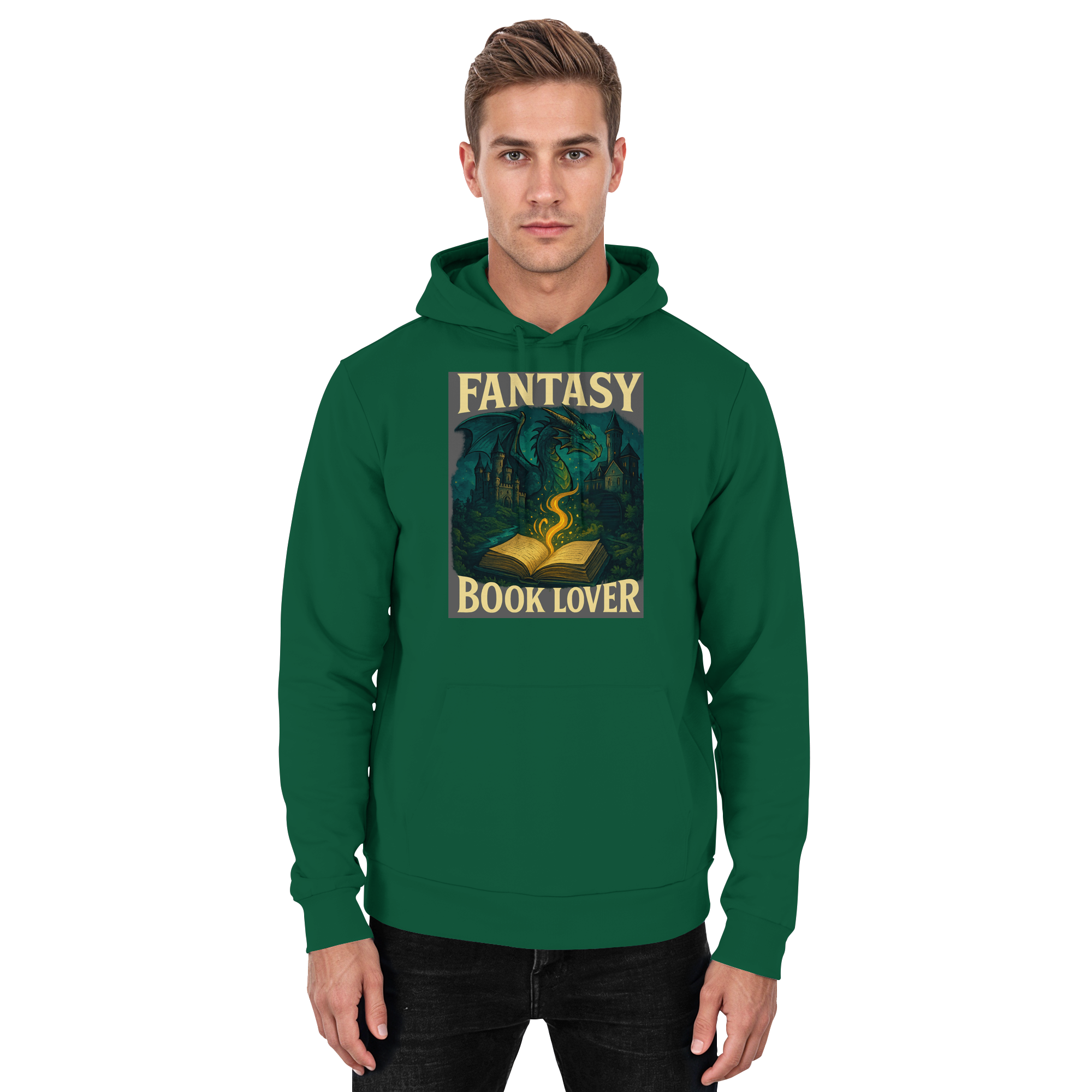 Fantasy Book Lover - Basic Unisex Hoodie