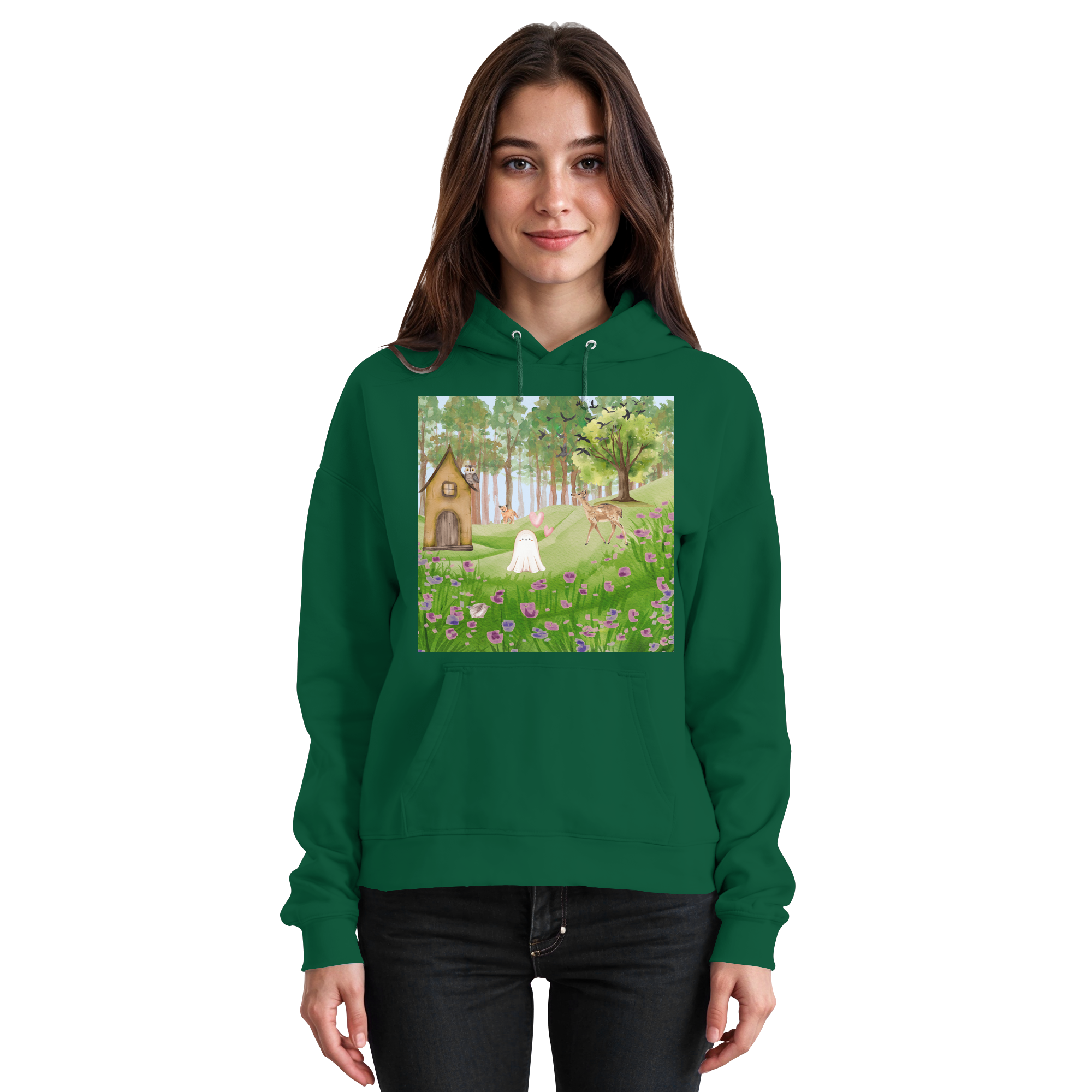 Das kleine Waldgespenst - Basic Unisex Hoodie
