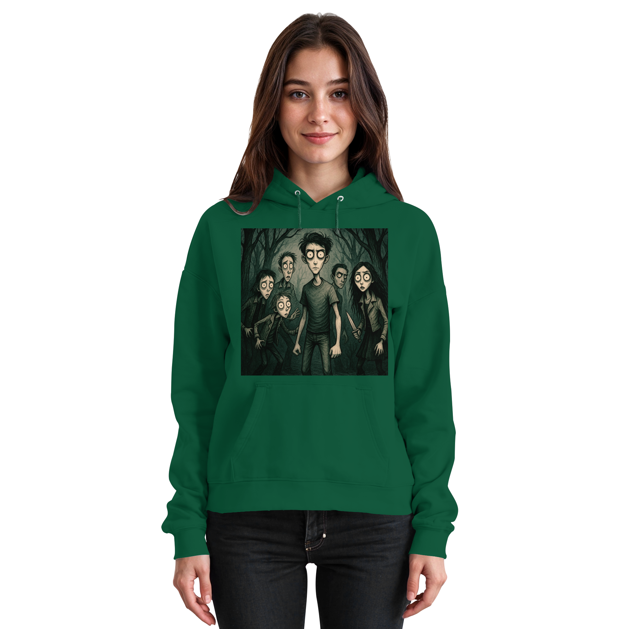 Wo die Schatten flüstern - Basic Unisex Hoodie