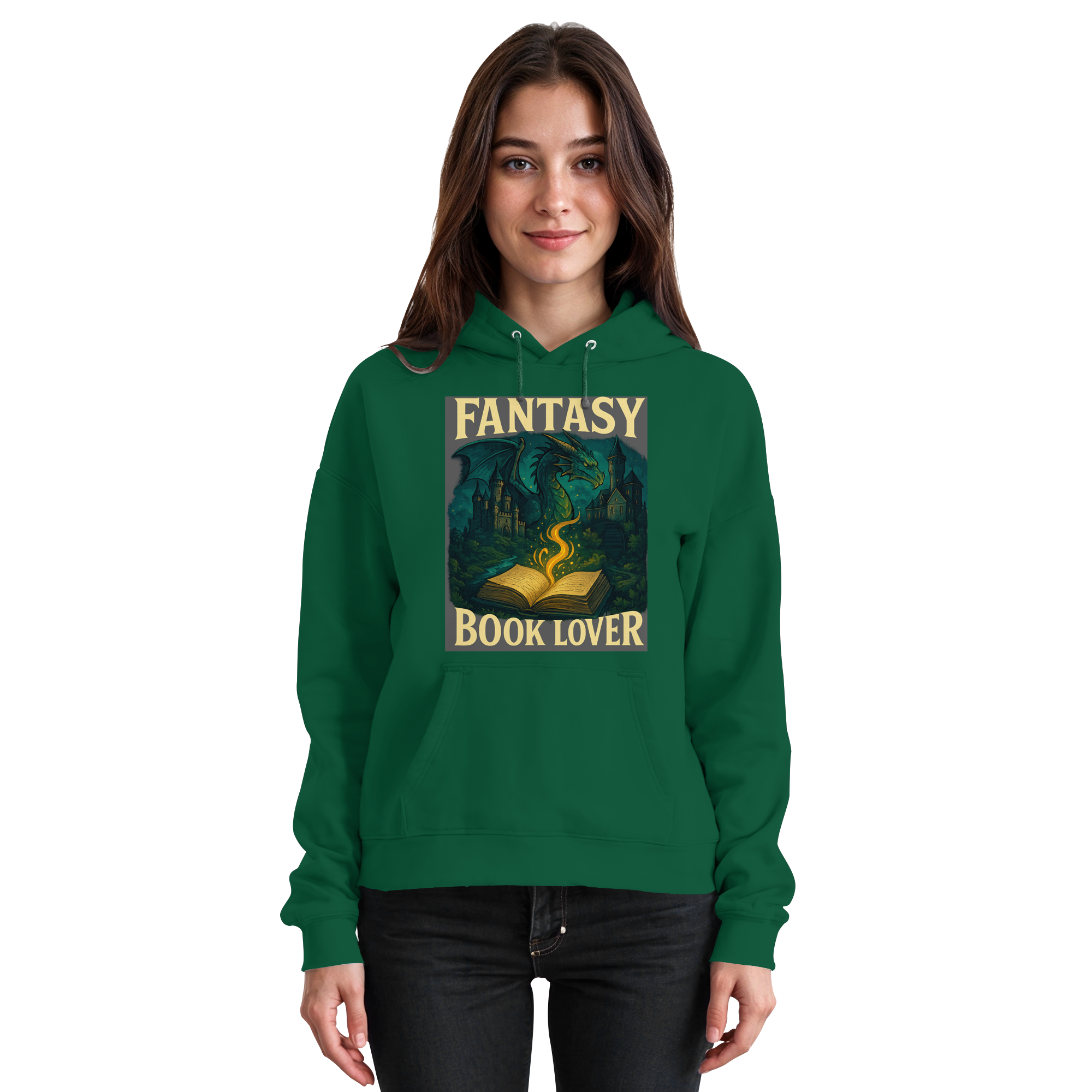 Fantasy Book Lover - Basic Unisex Hoodie