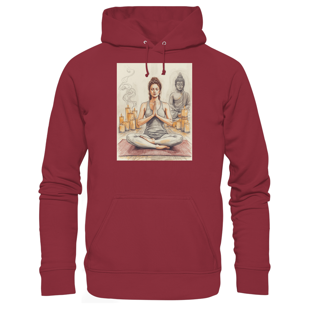 Breathe. Balance. Be. - Basic Unisex Hoodie