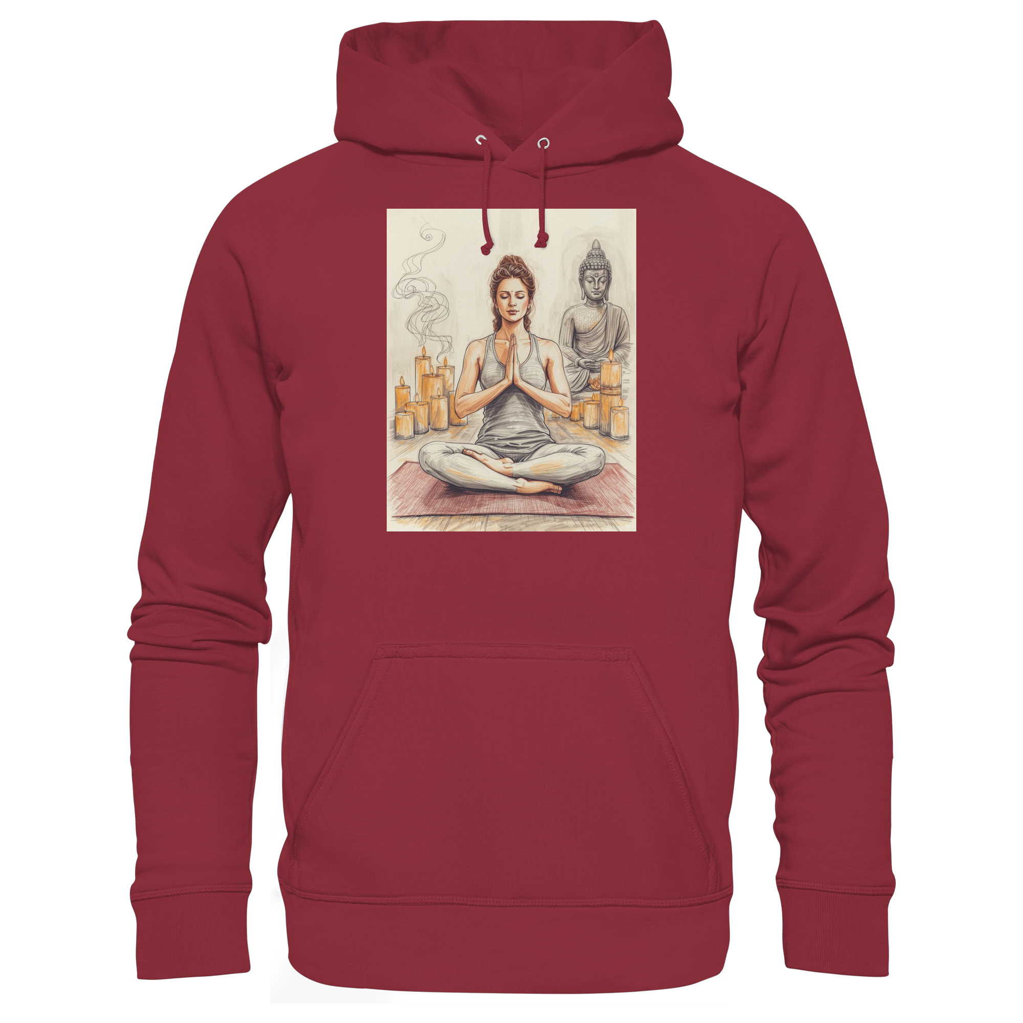 Breathe. Balance. Be. - Basic Unisex Hoodie