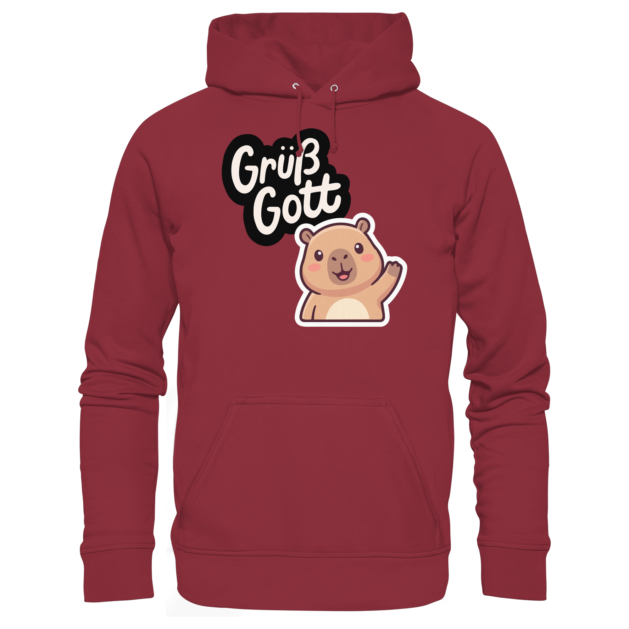 Grüß Gott Capybara | - Basic Unisex Hoodie
