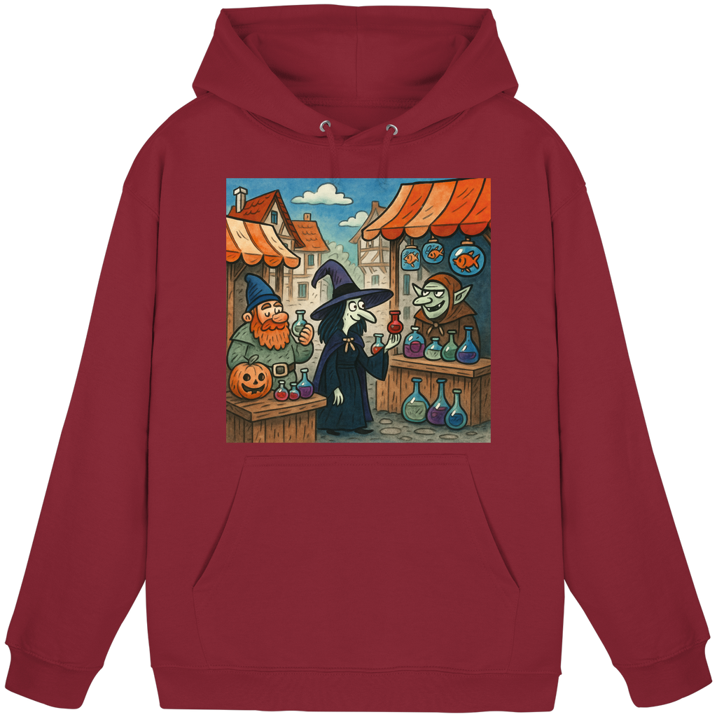 Niedlicher Hexenmarkt - Basic Unisex Hoodie
