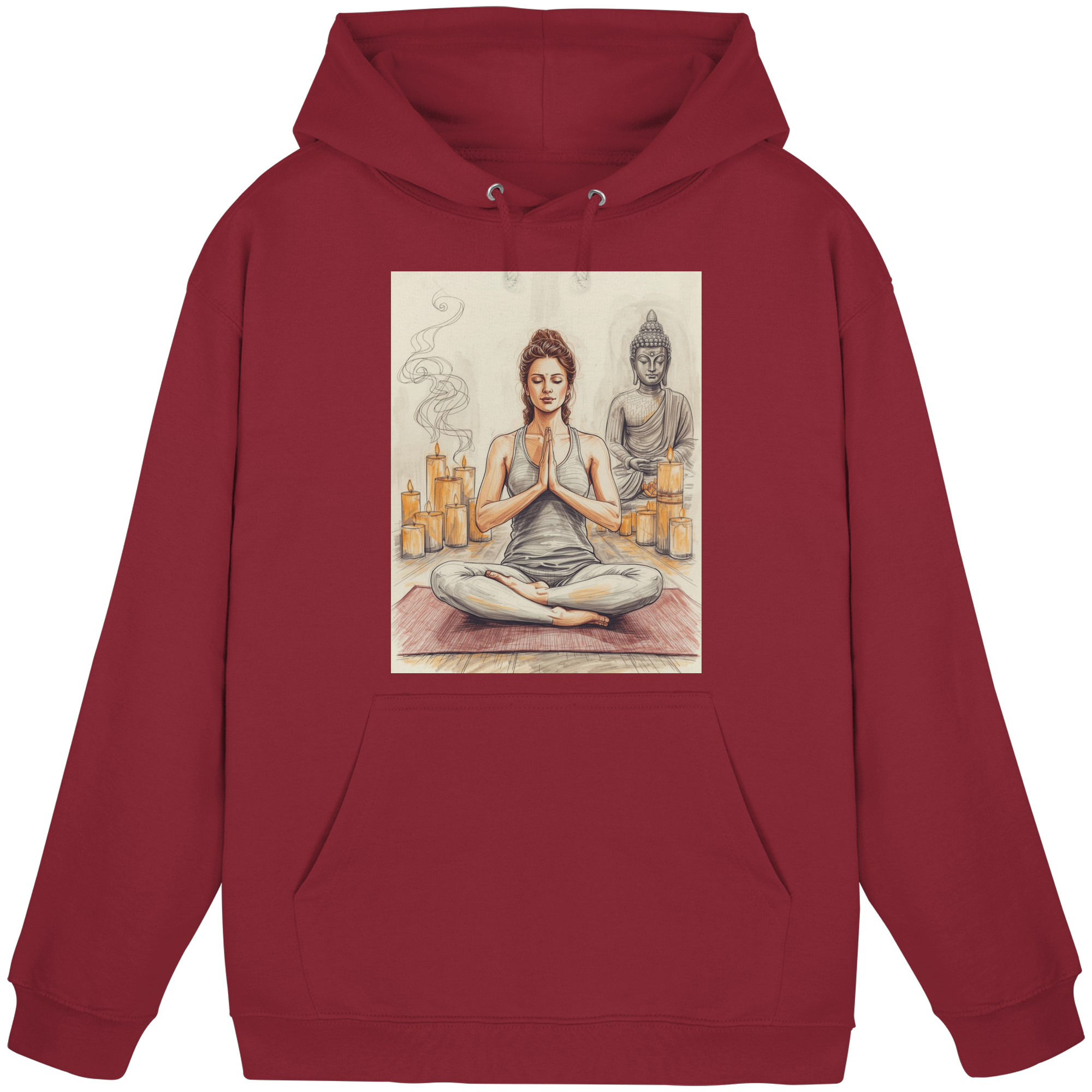 Breathe. Balance. Be. - Basic Unisex Hoodie
