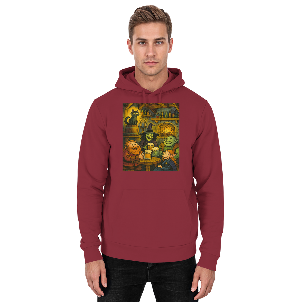 Ein Platz am Kamin - Basic Unisex Hoodie