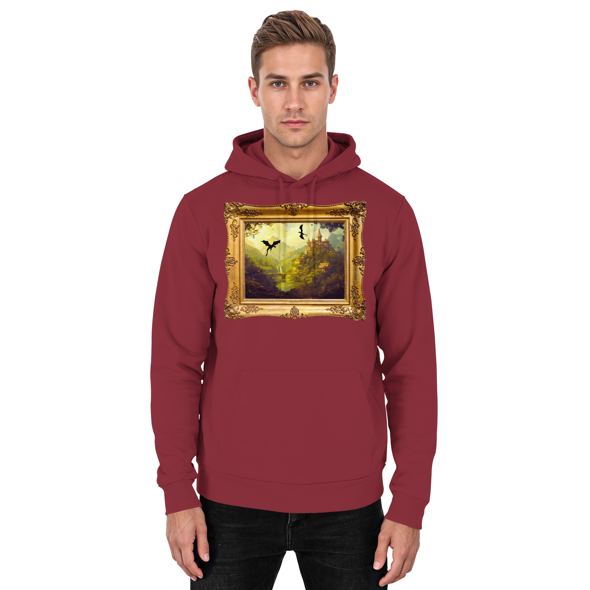 Jenseits des Rahmens - Basic Unisex Hoodie