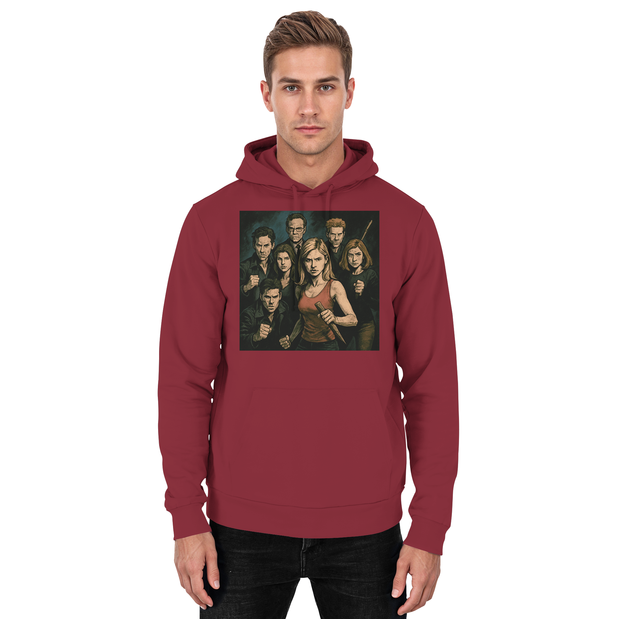 Gemeinsam gegen die Dunkelheit - Basic Unisex Hoodie
