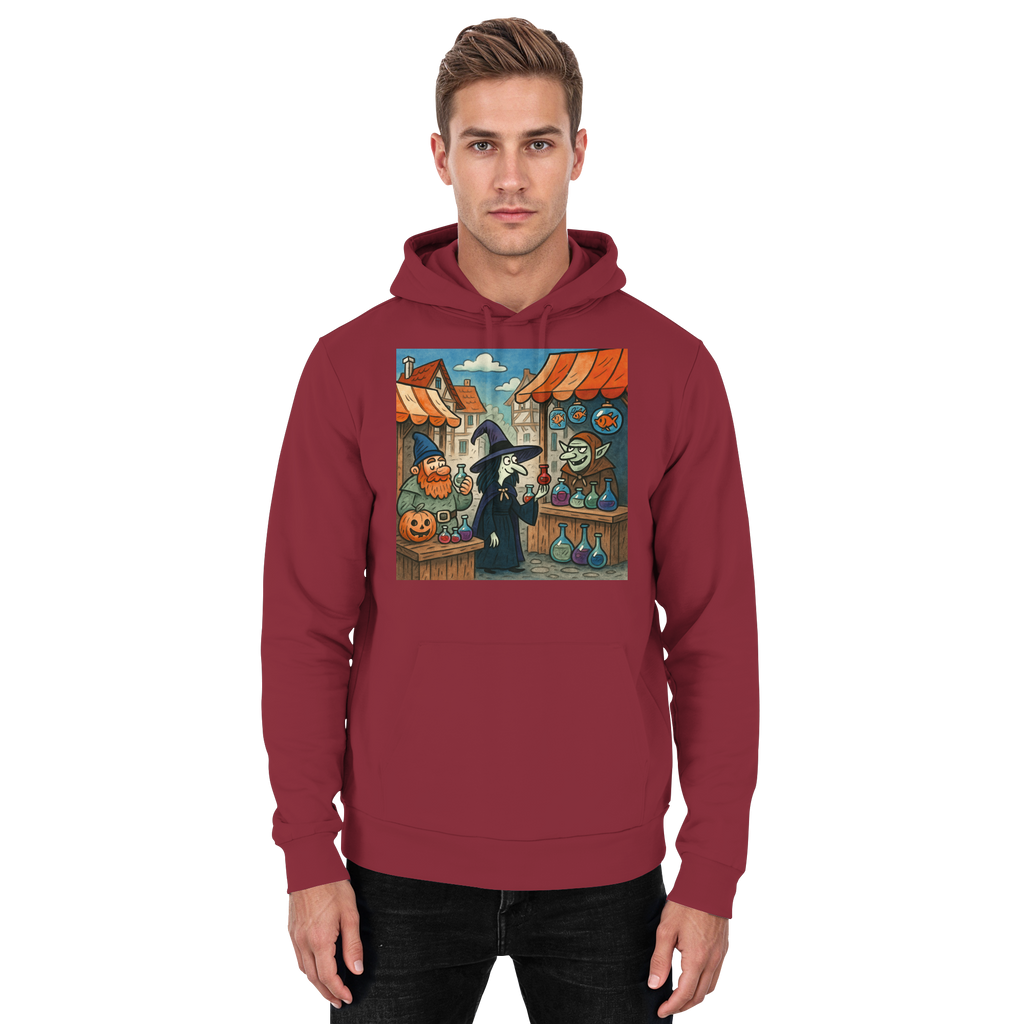 Niedlicher Hexenmarkt - Basic Unisex Hoodie