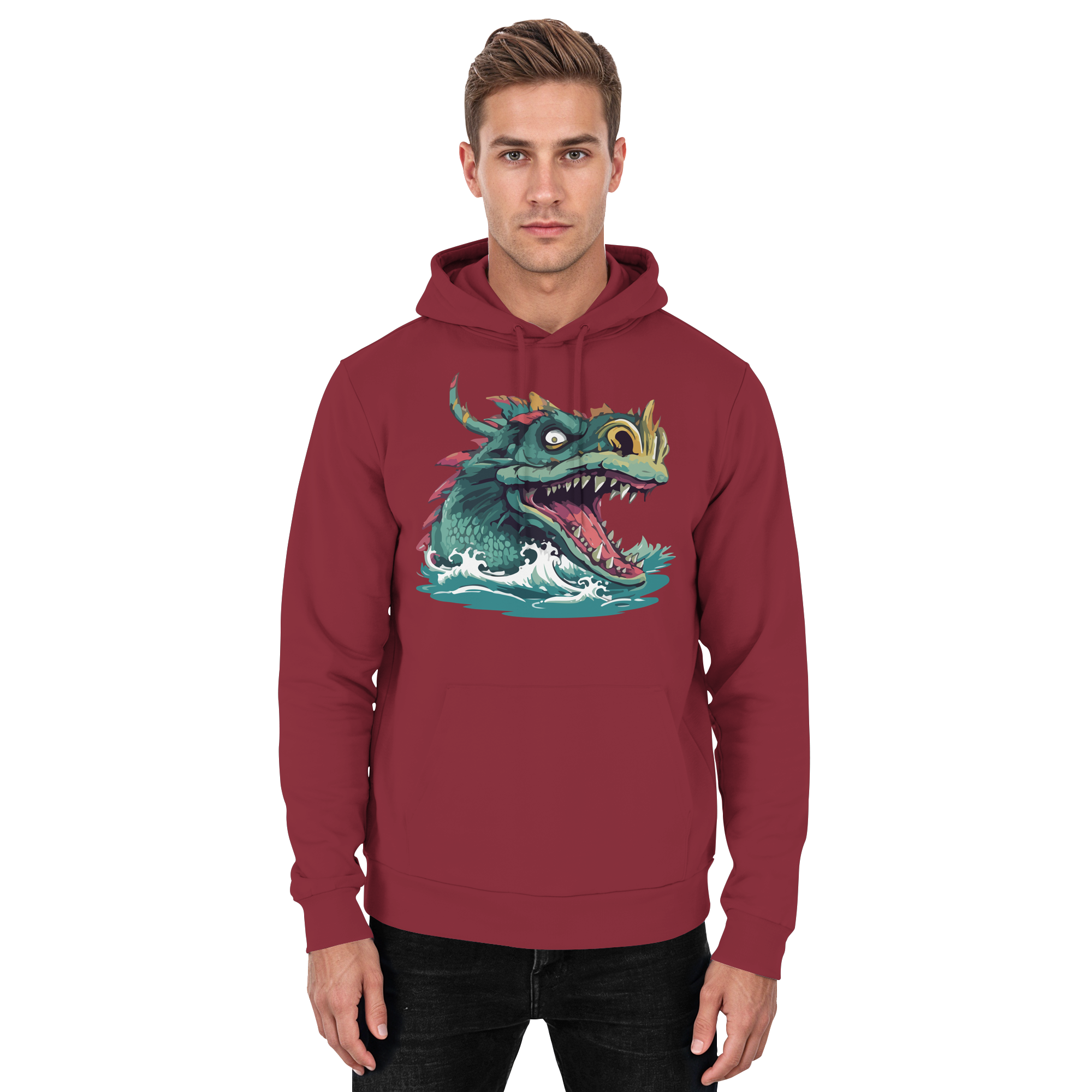 Beware of the Lake Monster - Basic Unisex Hoodie