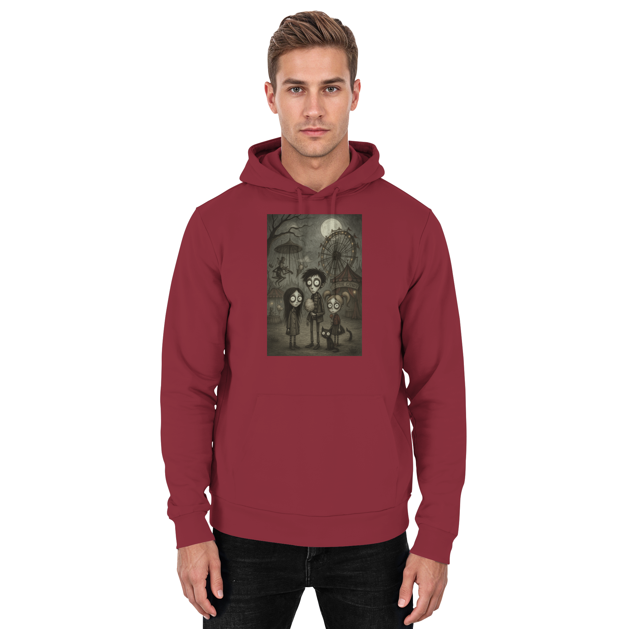 Der Mitternachtsjahrmarkt - Basic Unisex Hoodie