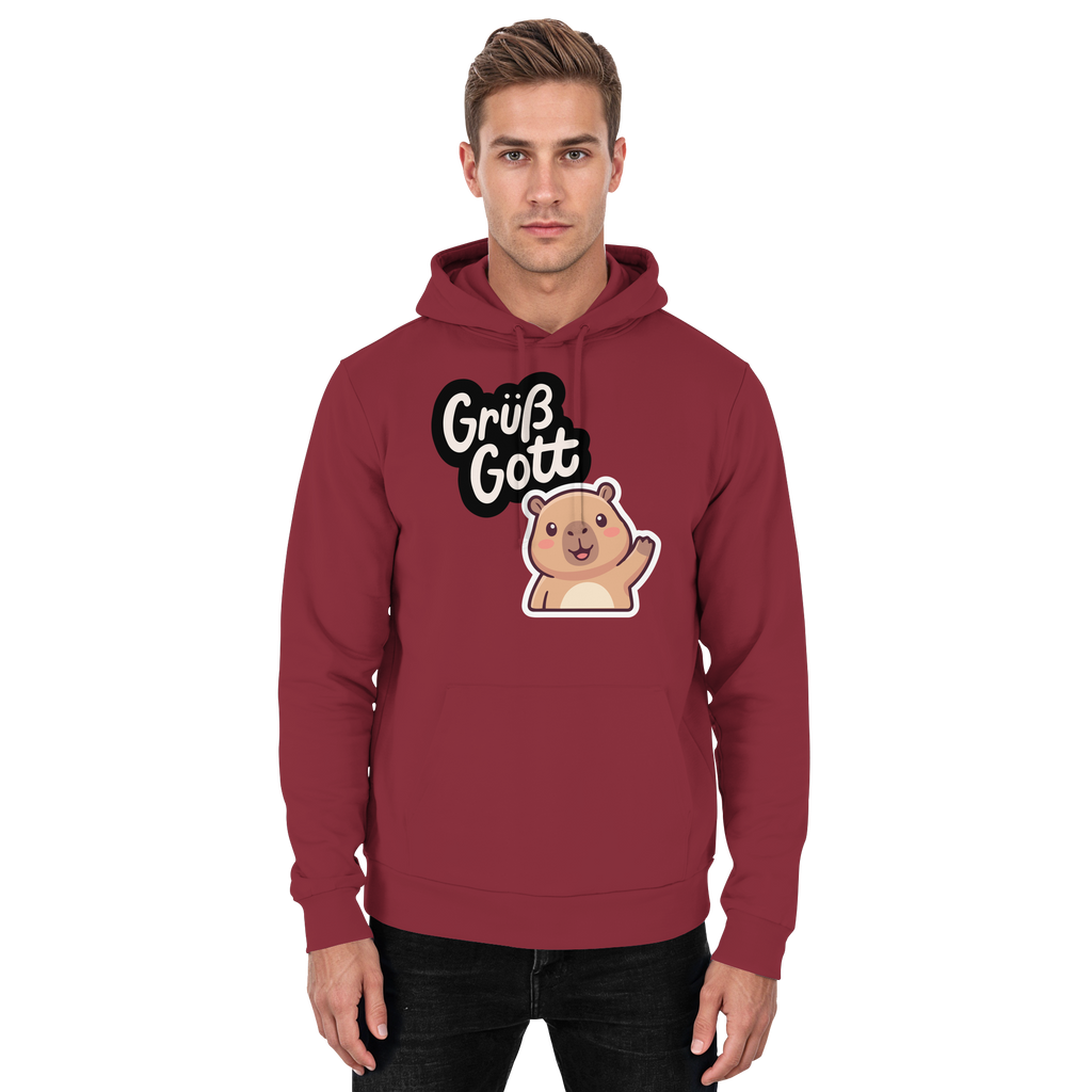 Grüß Gott Capybara | - Basic Unisex Hoodie