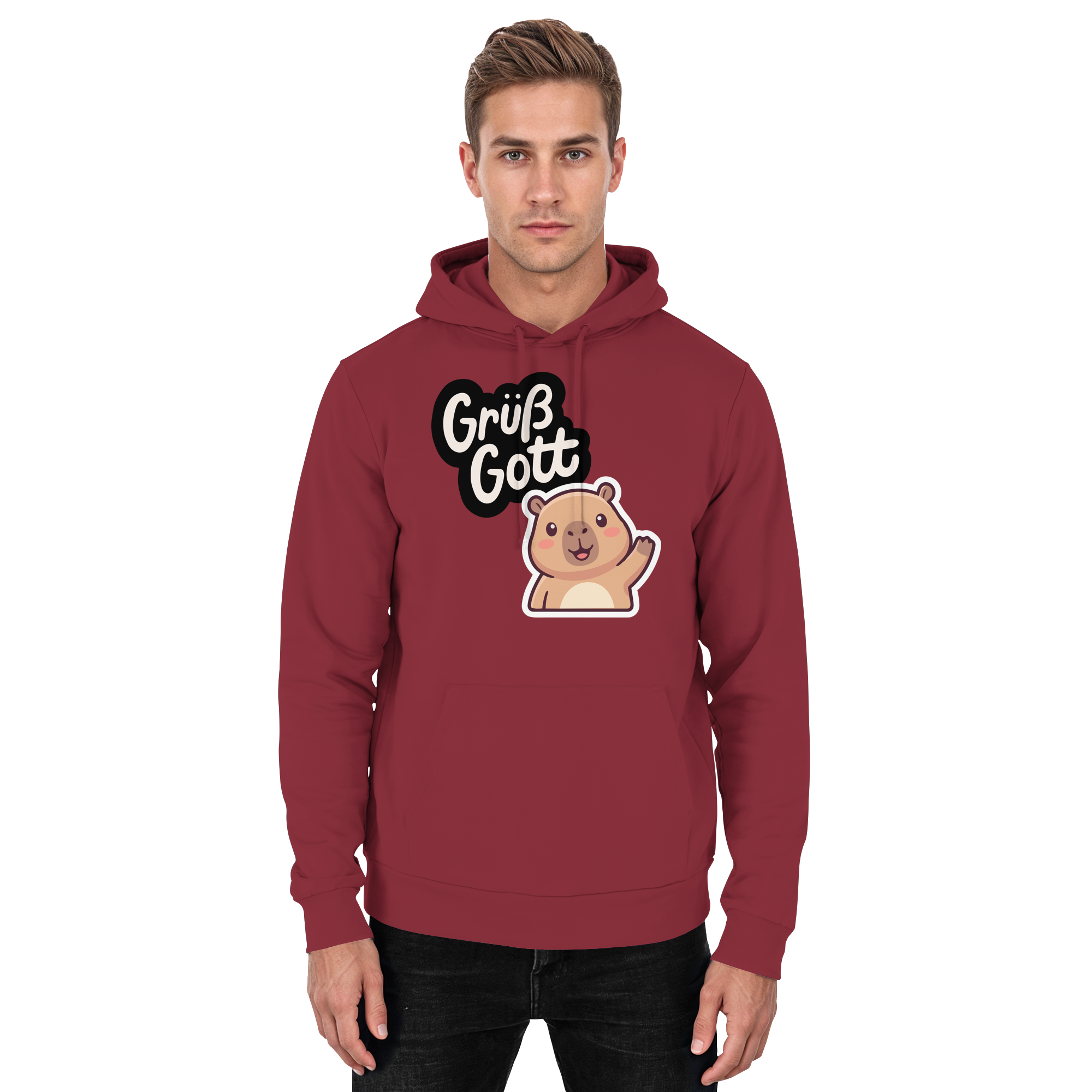Grüß Gott Capybara | - Basic Unisex Hoodie