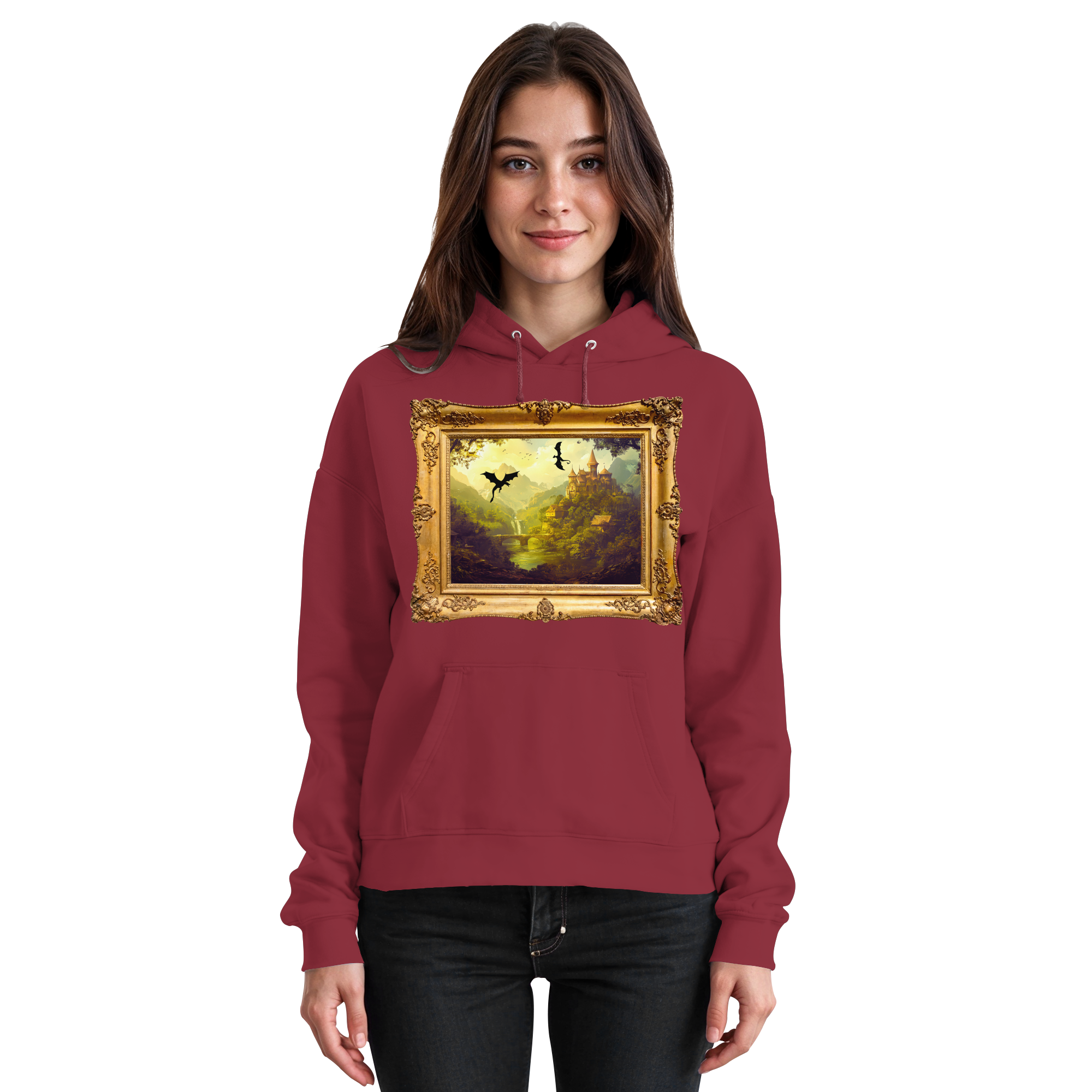 Jenseits des Rahmens - Basic Unisex Hoodie
