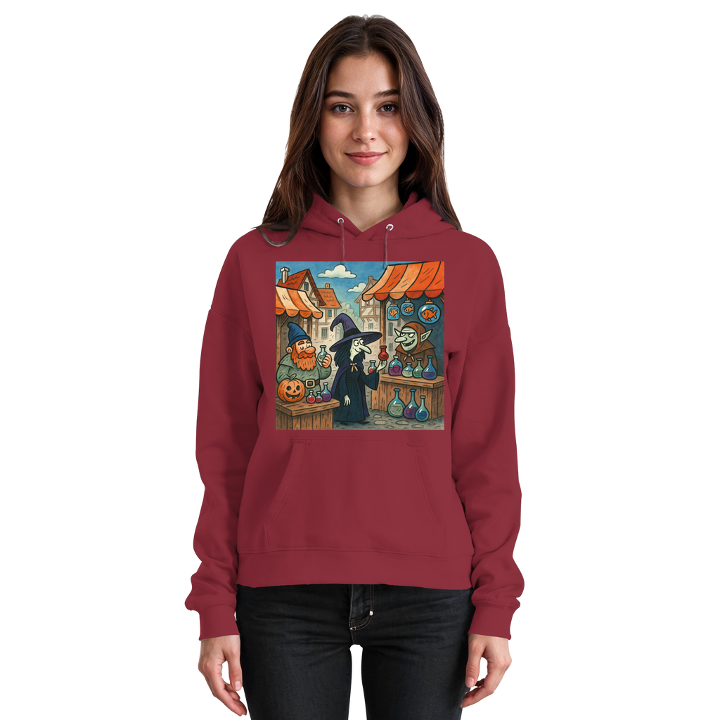 Niedlicher Hexenmarkt - Basic Unisex Hoodie