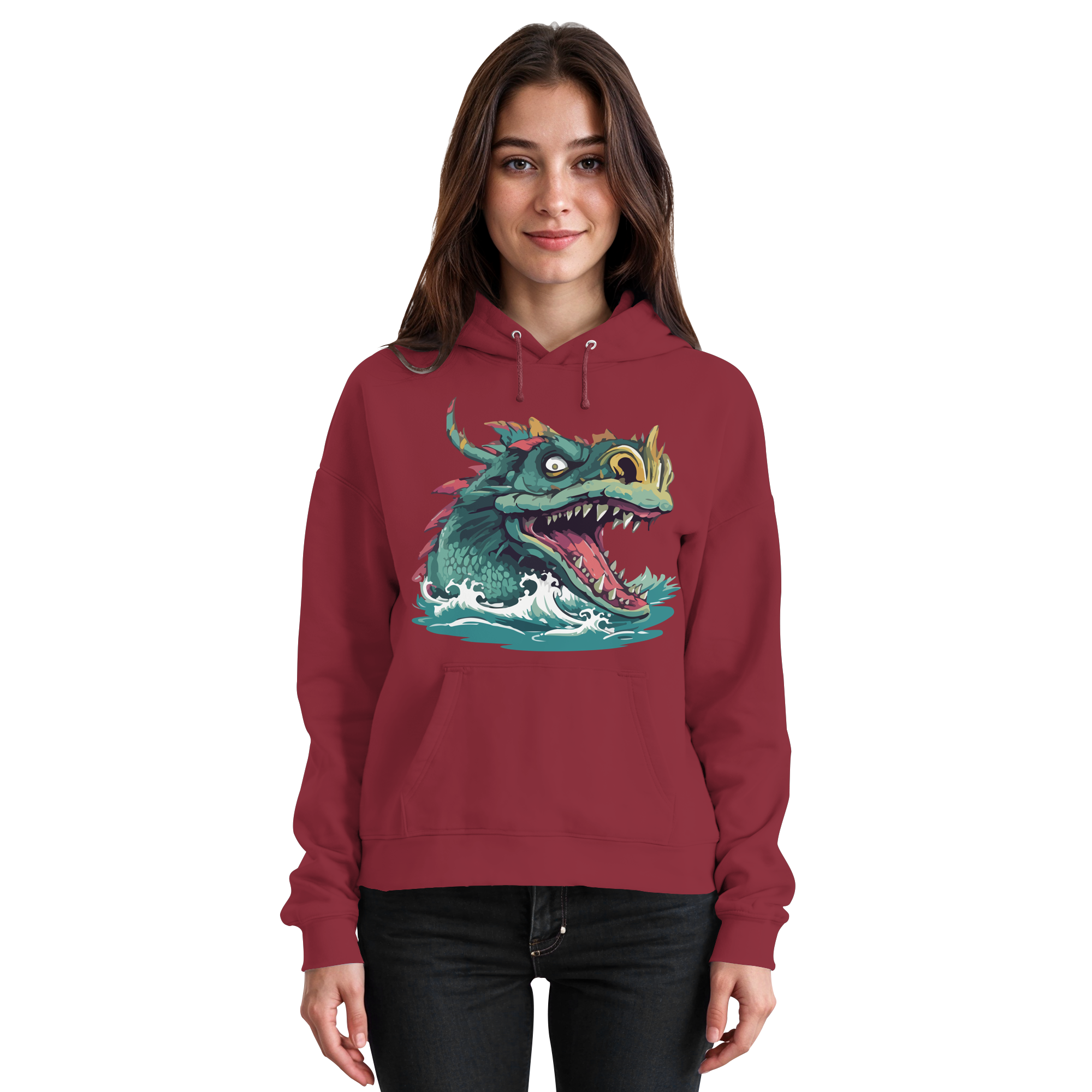 Beware of the Lake Monster - Basic Unisex Hoodie
