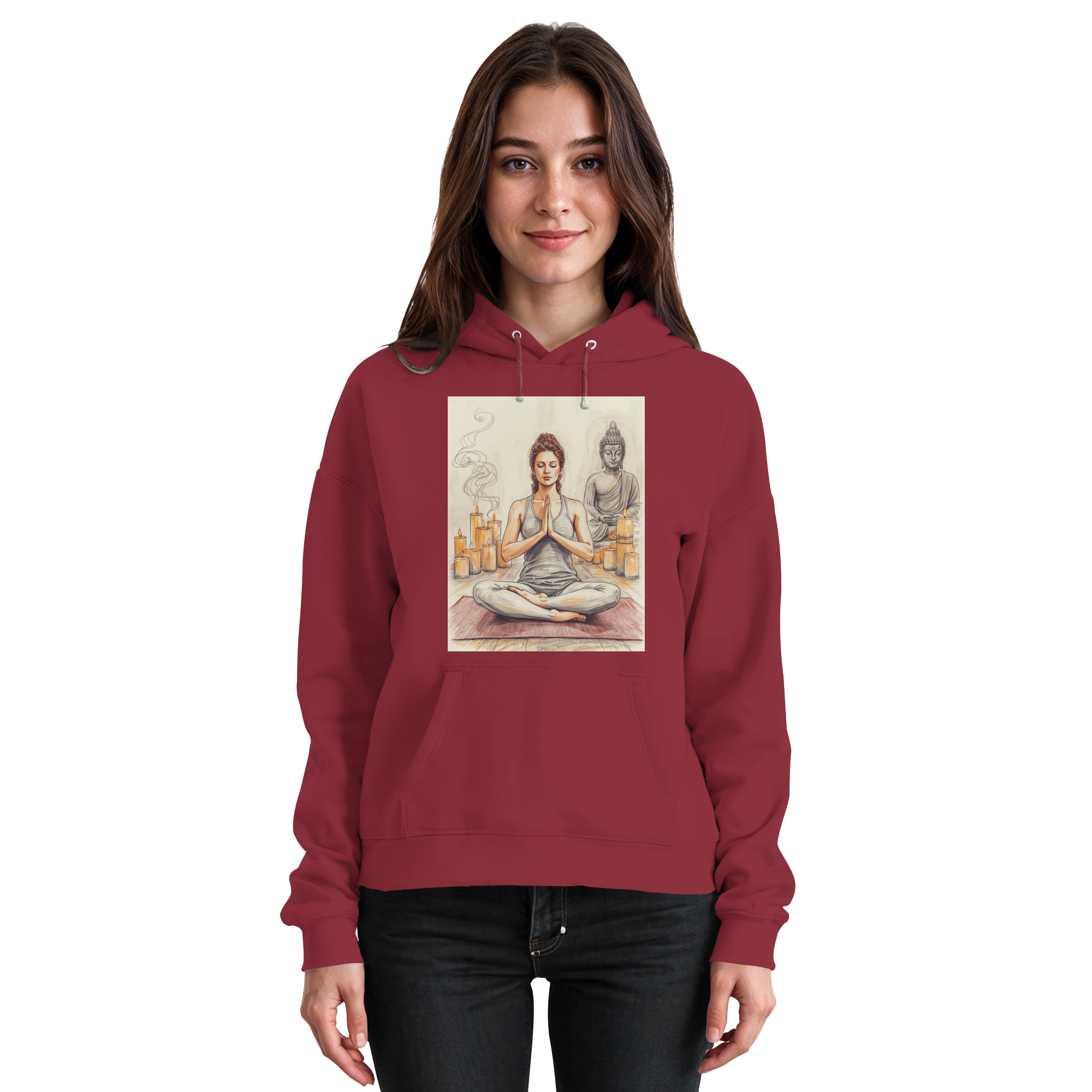 Breathe. Balance. Be. - Basic Unisex Hoodie