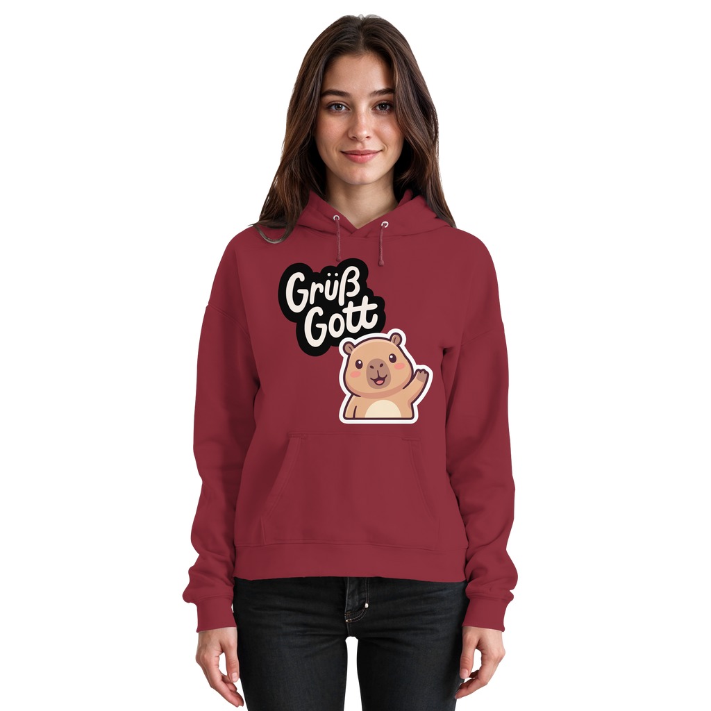 Grüß Gott Capybara | - Basic Unisex Hoodie