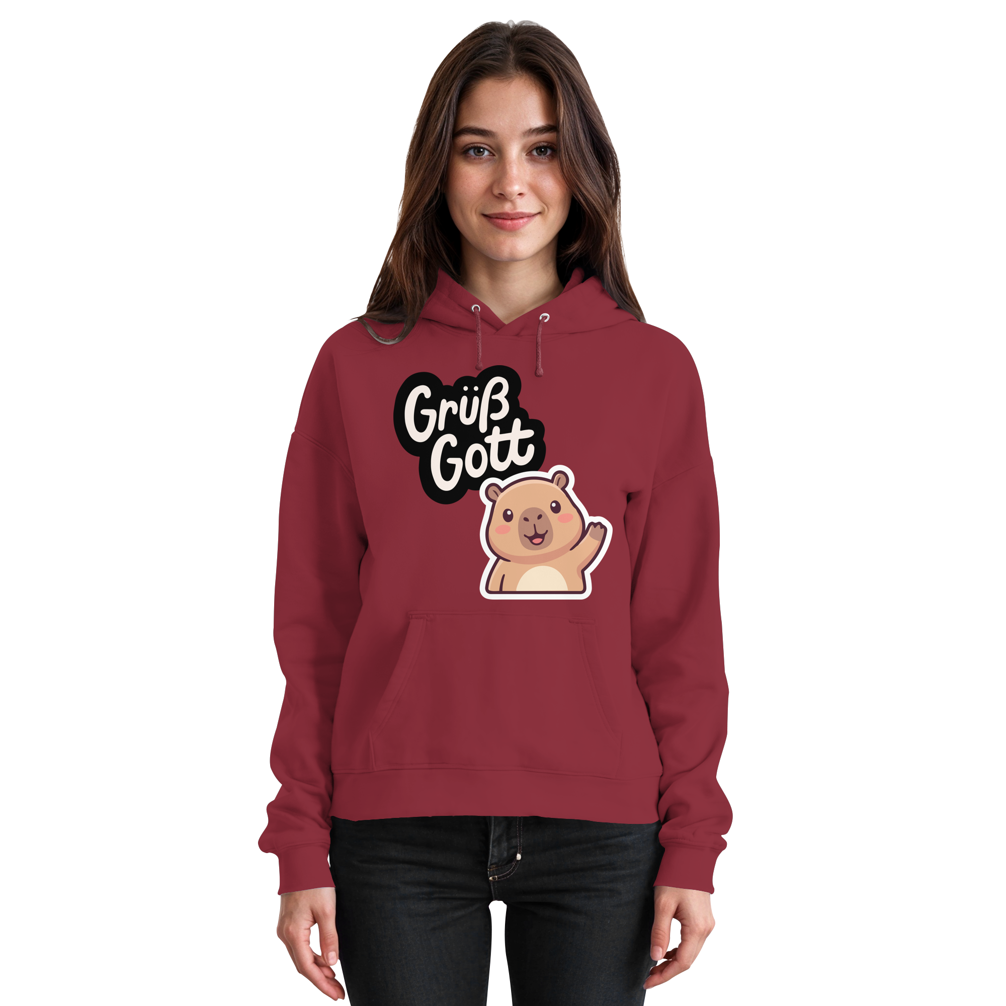 Grüß Gott Capybara | - Basic Unisex Hoodie