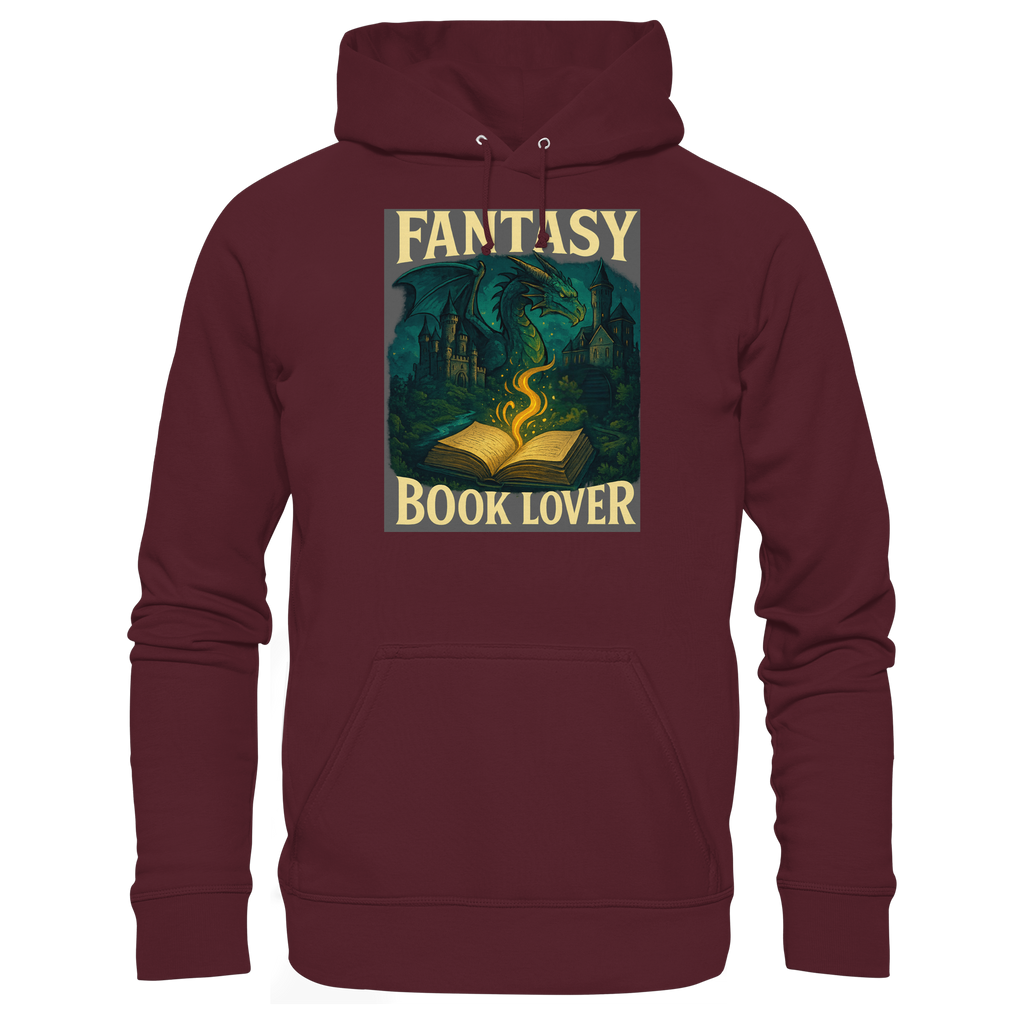 Fantasy Book Lover - Basic Unisex Hoodie