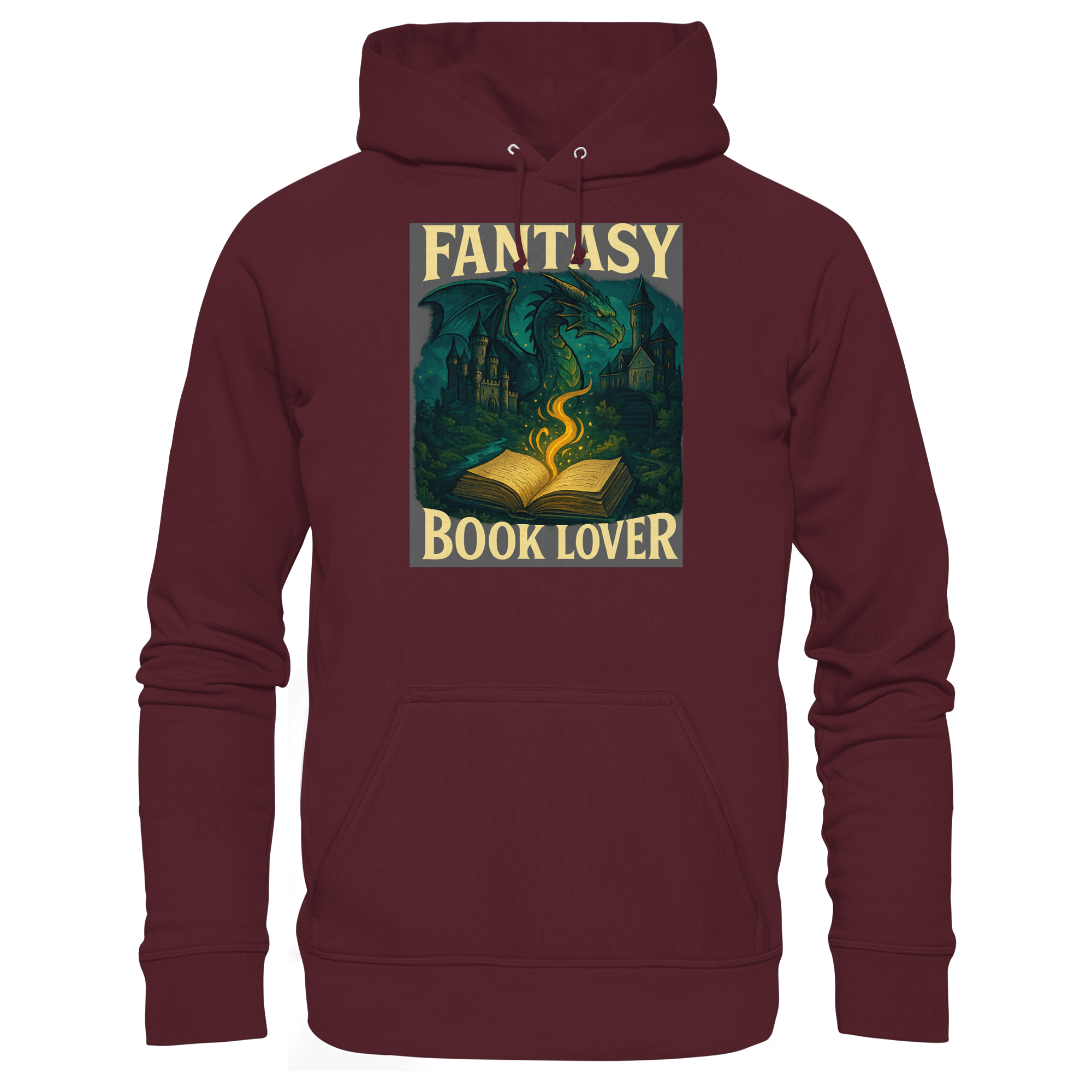 Fantasy Book Lover - Basic Unisex Hoodie