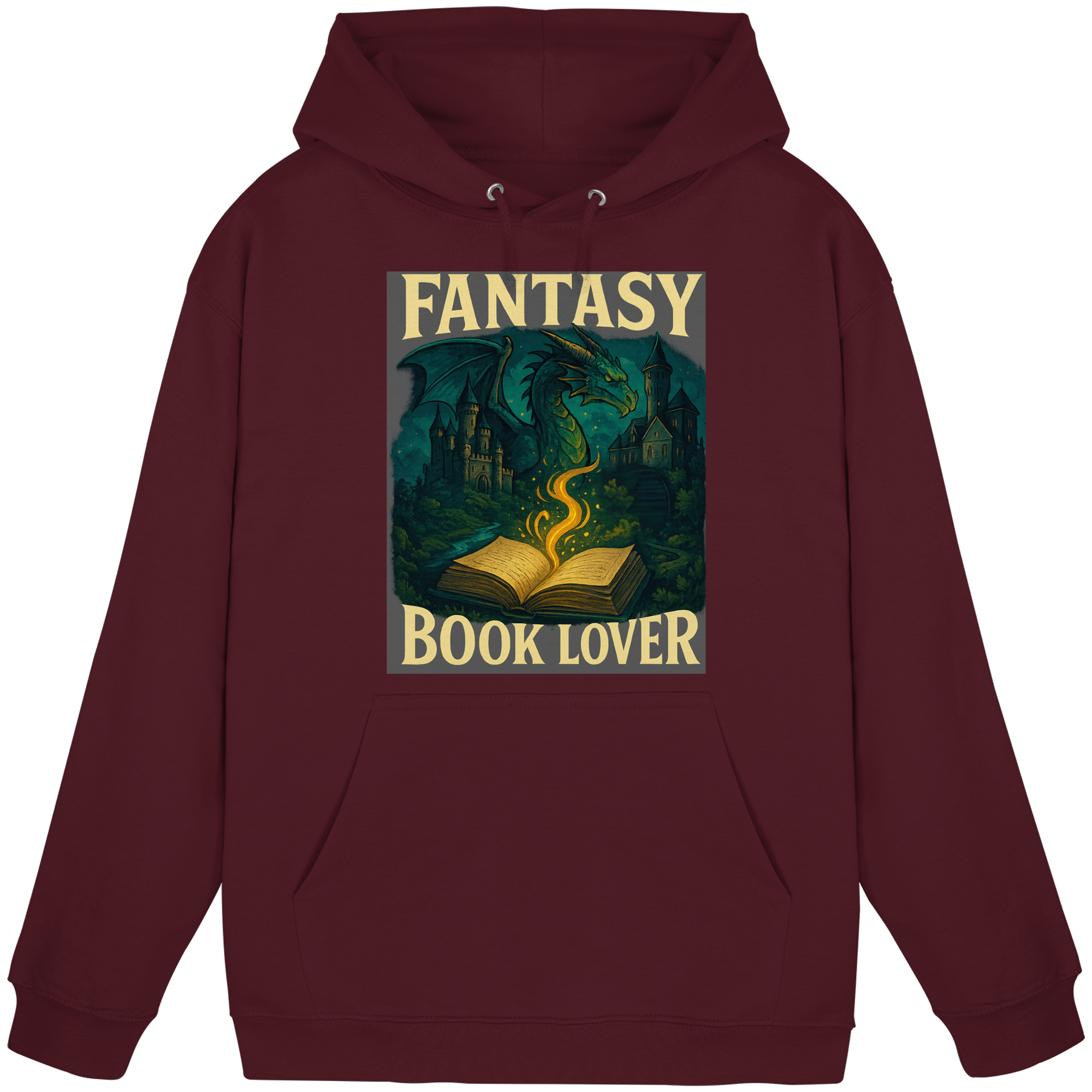 Fantasy Book Lover - Basic Unisex Hoodie