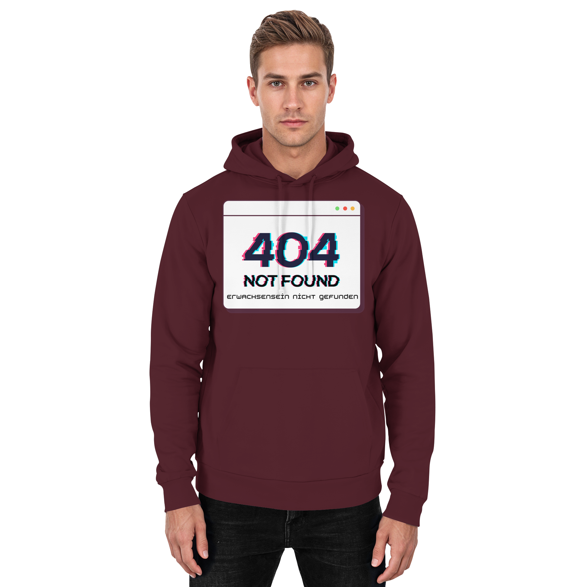 404 Not Found – Erwachsensein nicht gefunden - Basic Unisex Hoodie