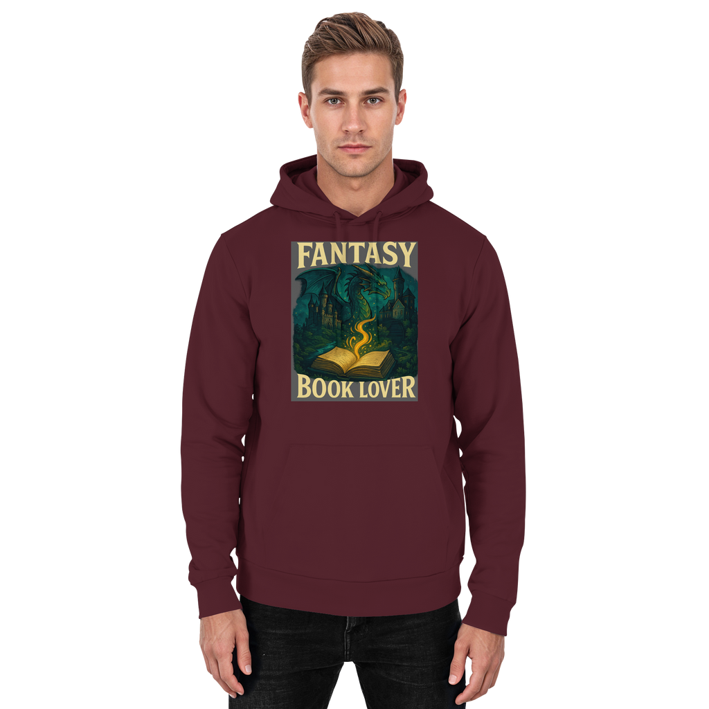 Fantasy Book Lover - Basic Unisex Hoodie
