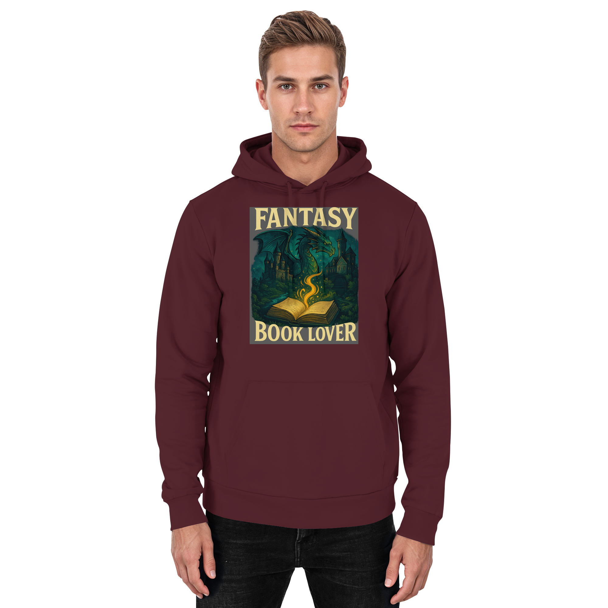 Fantasy Book Lover - Basic Unisex Hoodie