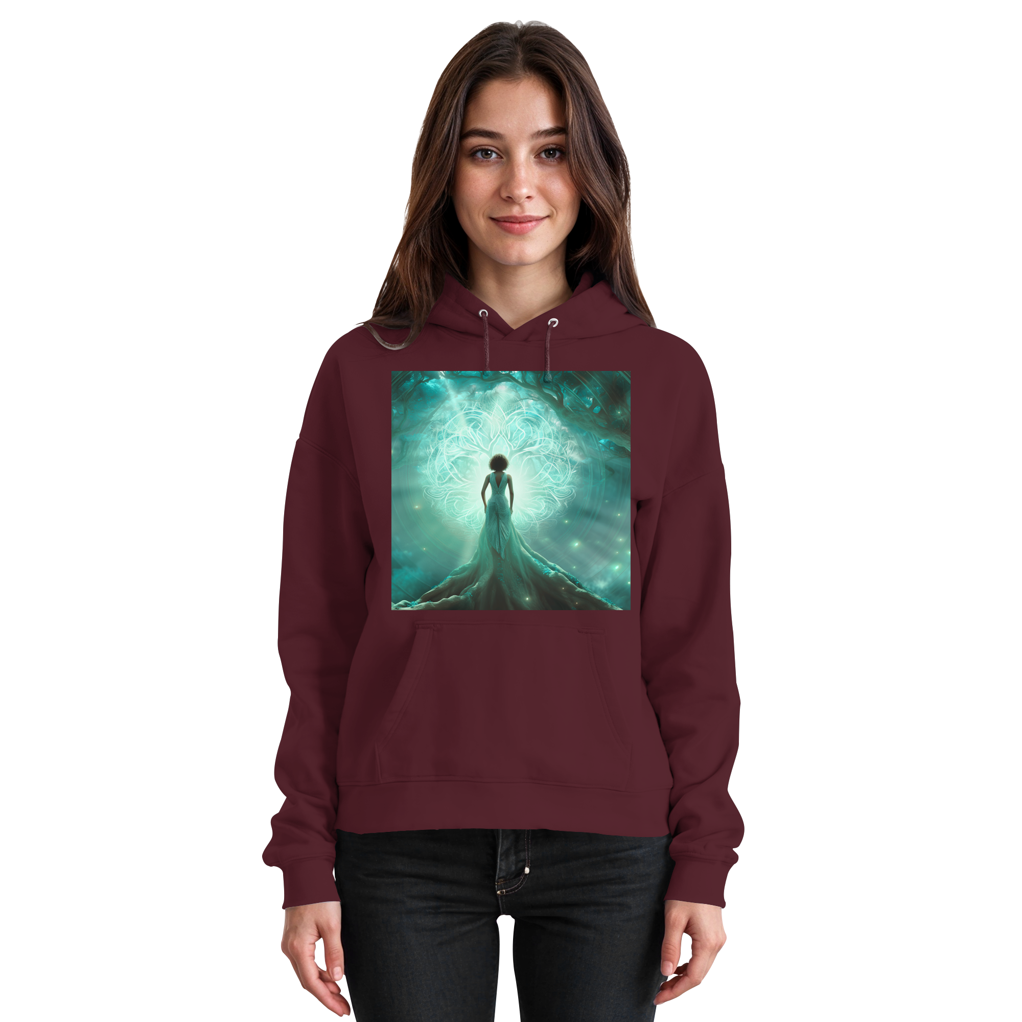 Mystische Frau - Basic Unisex Hoodie