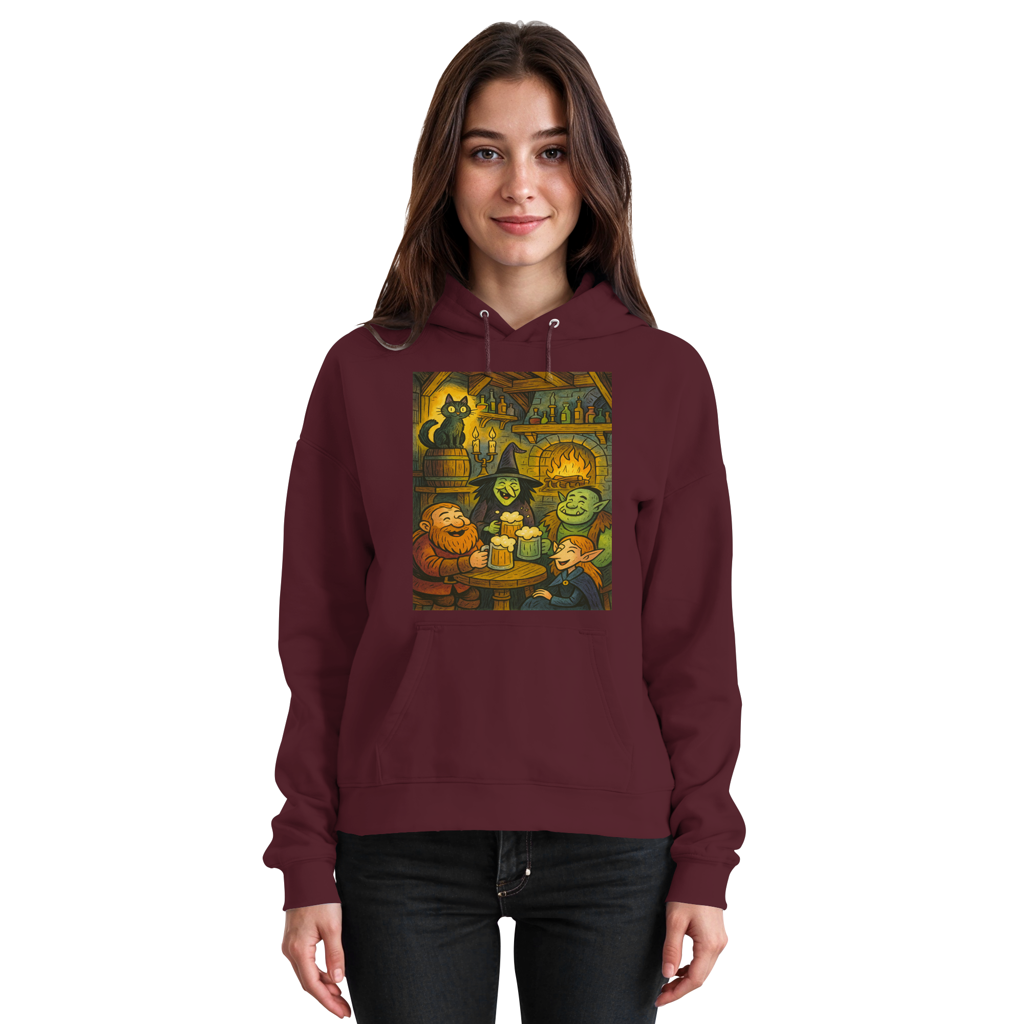 Ein Platz am Kamin - Basic Unisex Hoodie