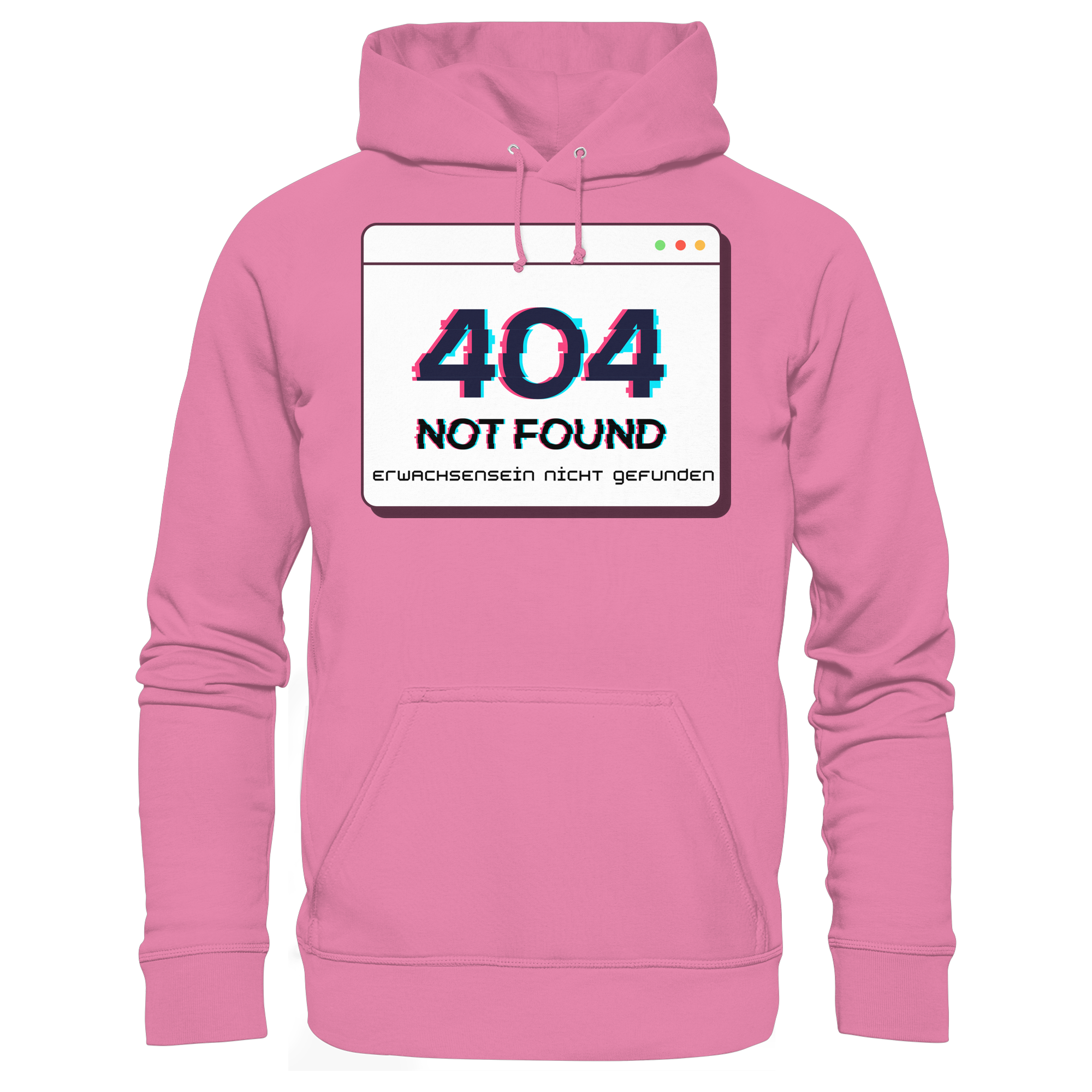 404 Not Found – Erwachsensein nicht gefunden - Basic Unisex Hoodie
